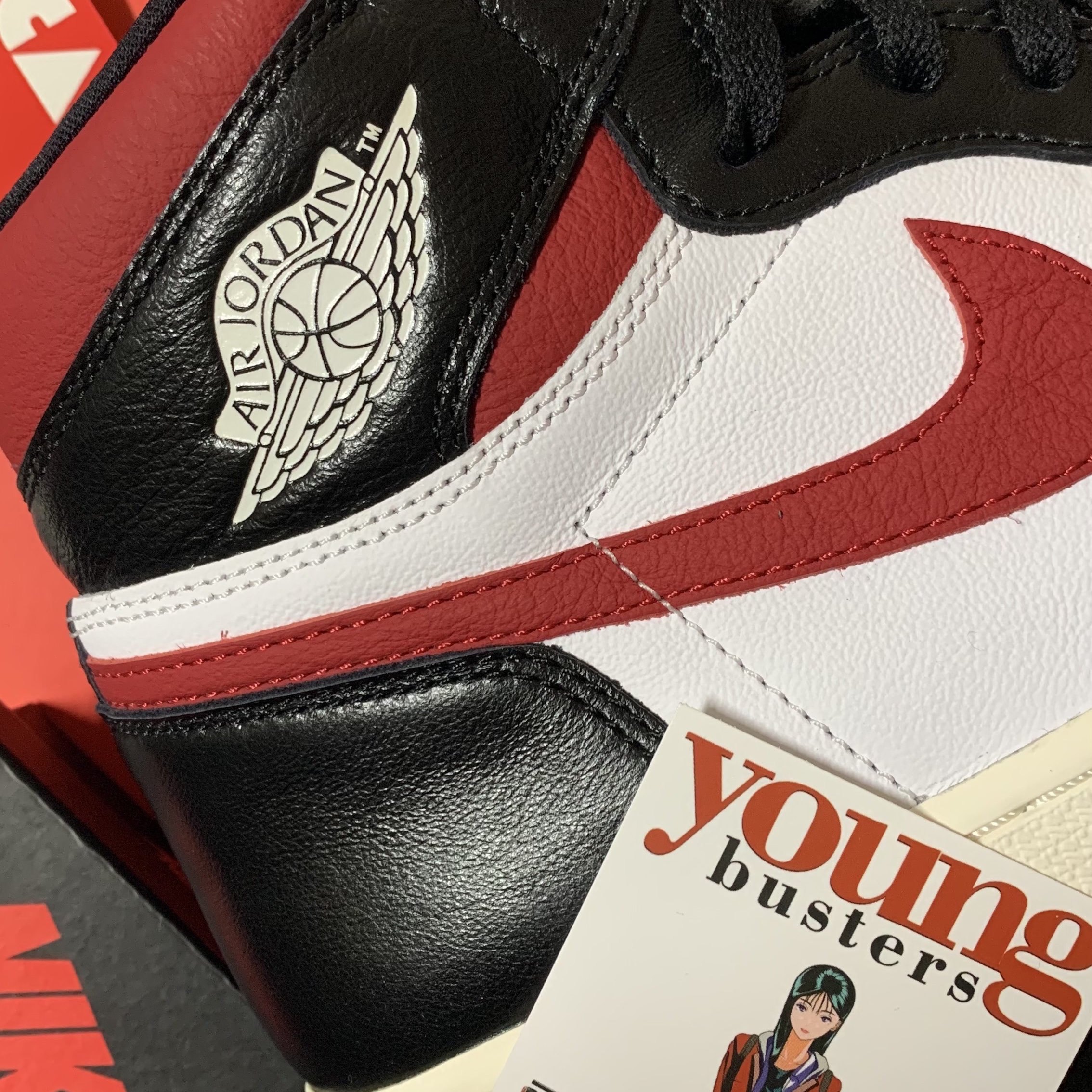 Jordan 1 Retro High OG Gym Red 착용 스타일 - 2