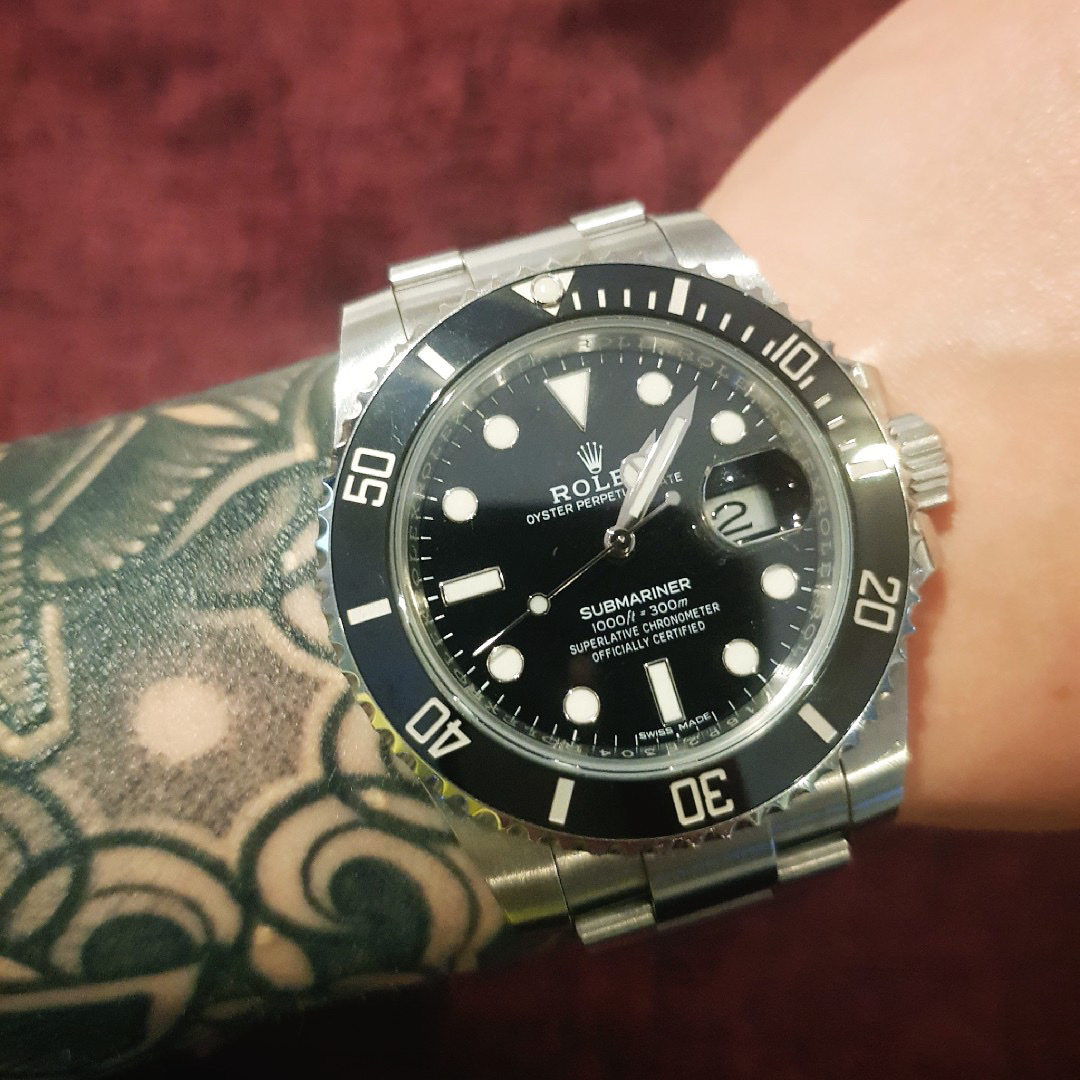 Rolex Submariner Date 41mm 126610LN Black Oyster 착용 스타일