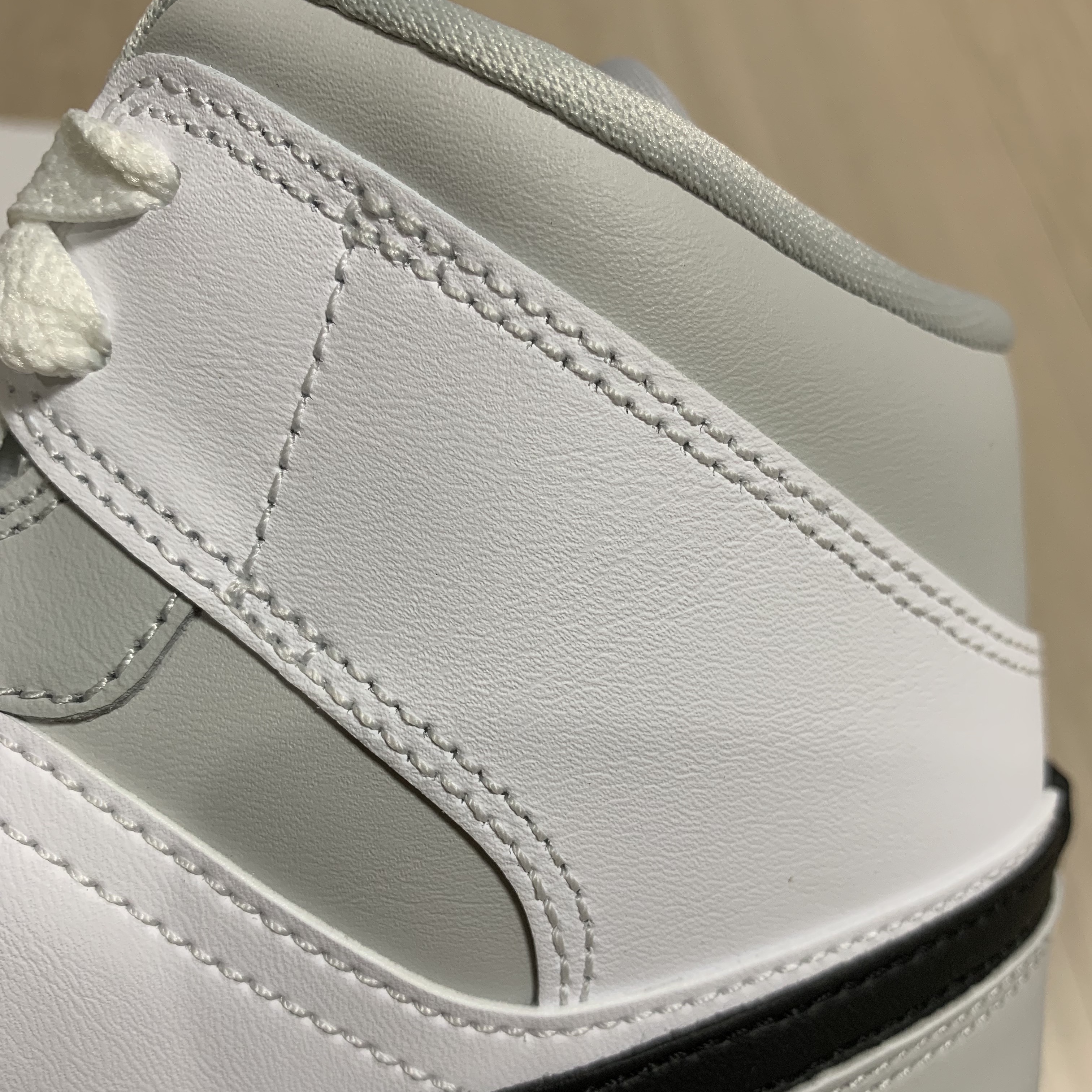 (W) Jordan 1 Mid Grey Fog 착용 스타일 - 4