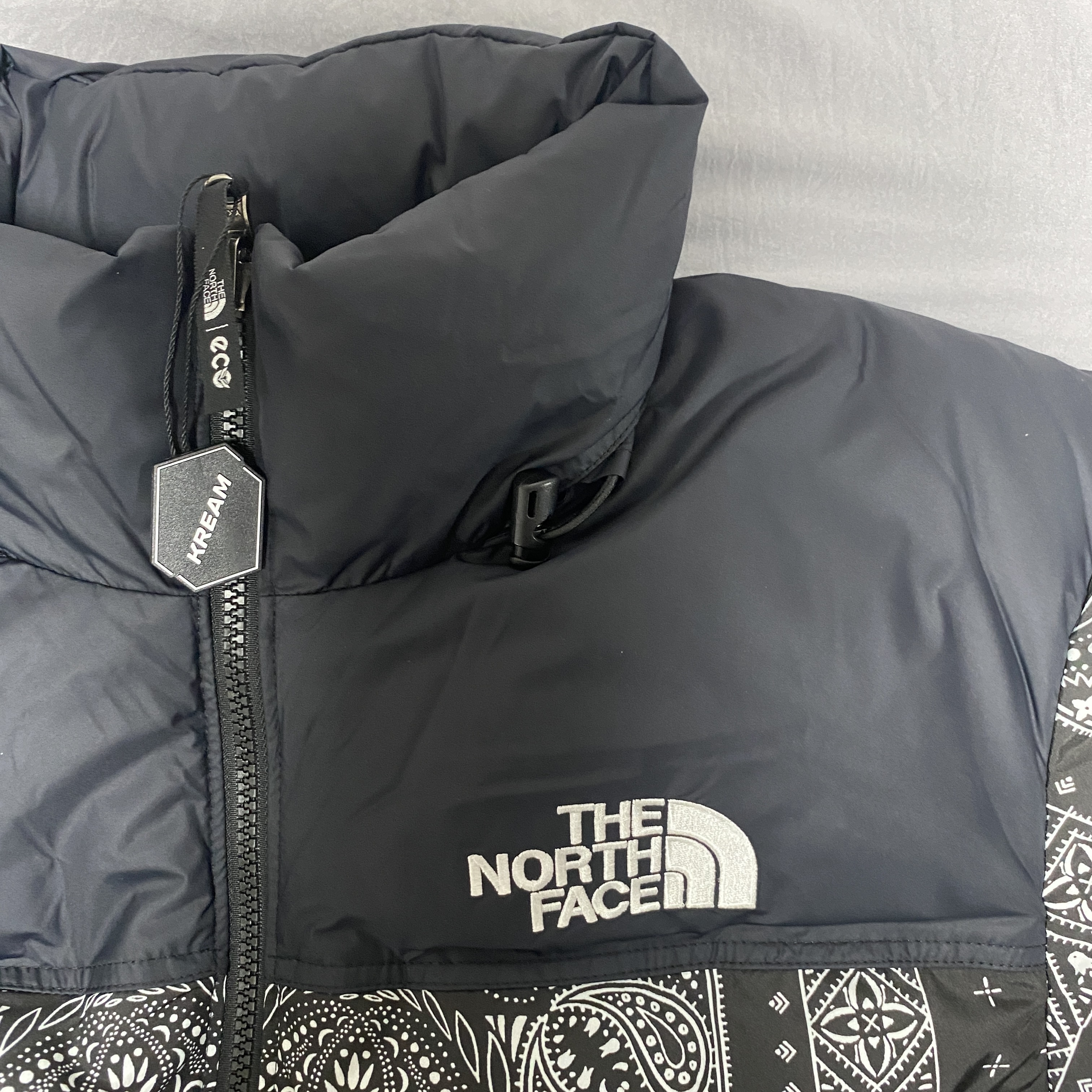 The North Face 1996 Novelty Nuptse Jacket Real Black - 21FW 착용 스타일 - 1