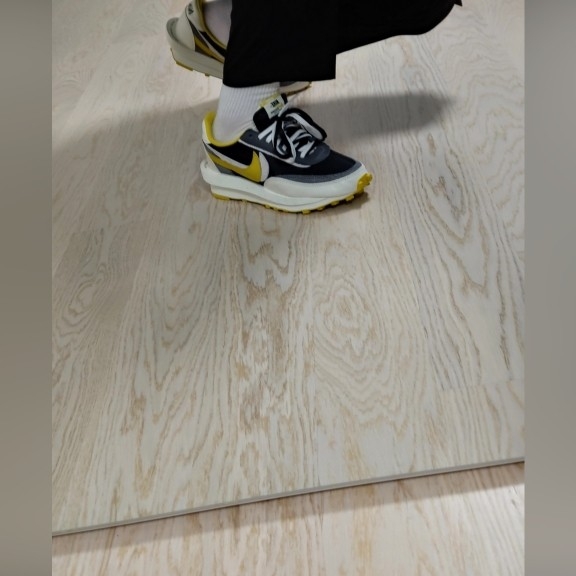 Nike x Sacai x Undercover LDWaffle Black Bright Citron 착용 스타일 - 2