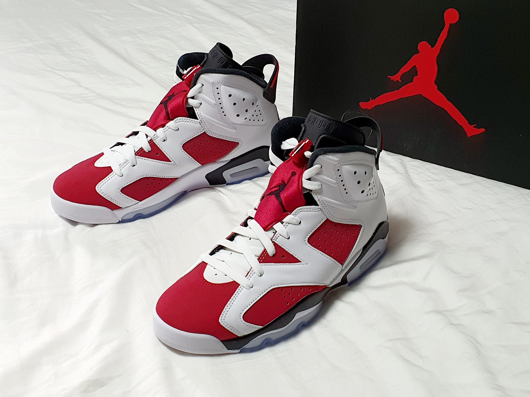 Jordan 6 Retro Carmine 2021 착용 스타일 - 4