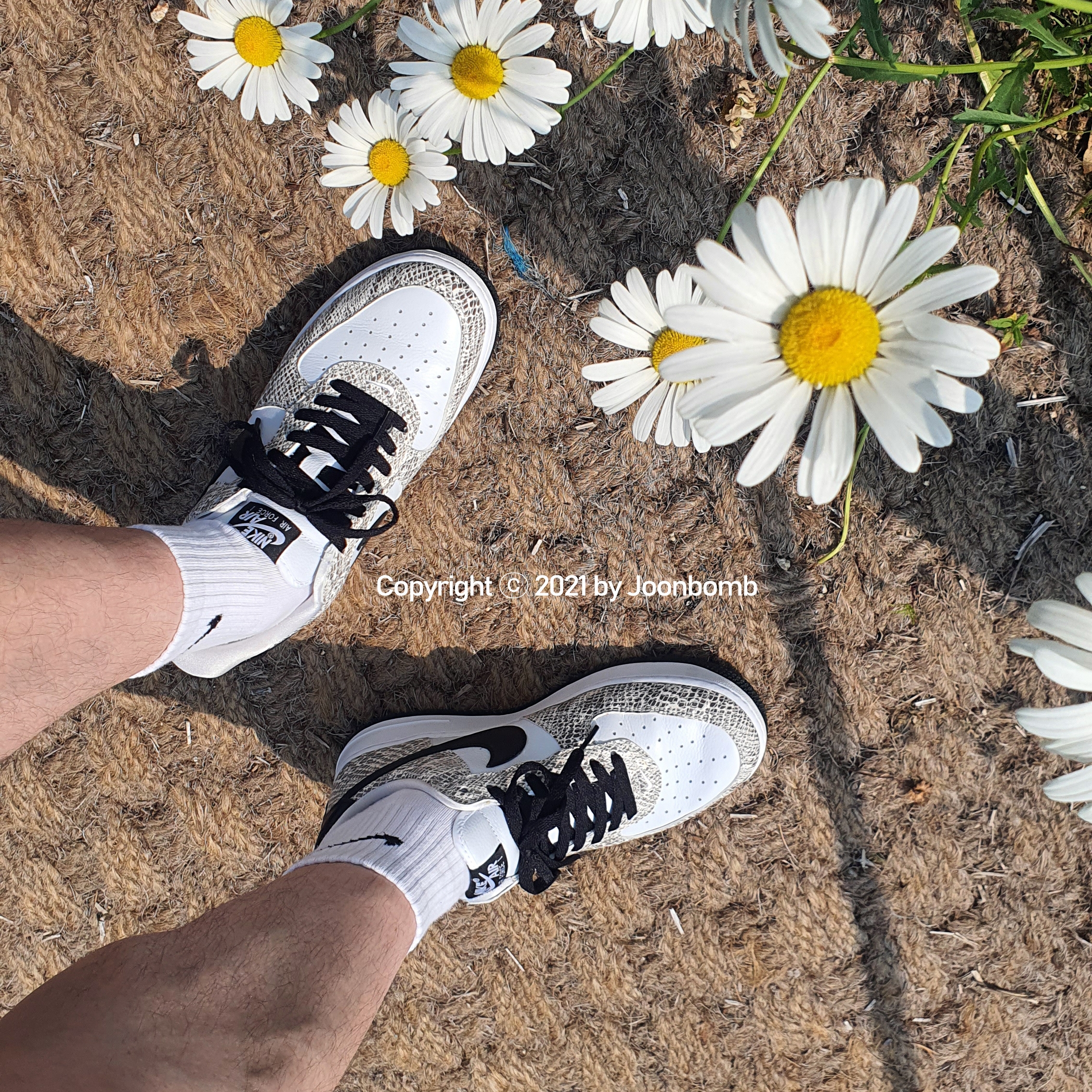 Nike Air Force 1 Low Retro Cocoa Snake 2018 착용 스타일