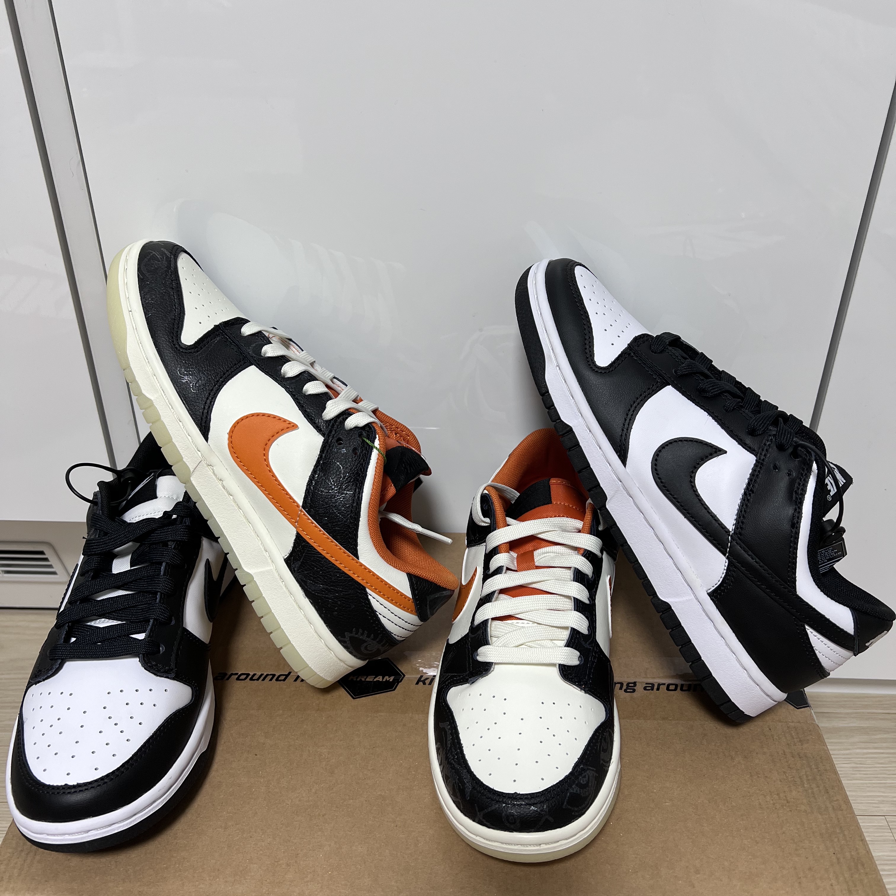 Nike Dunk Low Retro Black, Nike Dunk Low Retro PRM Halloween 착용 스타일 - 1