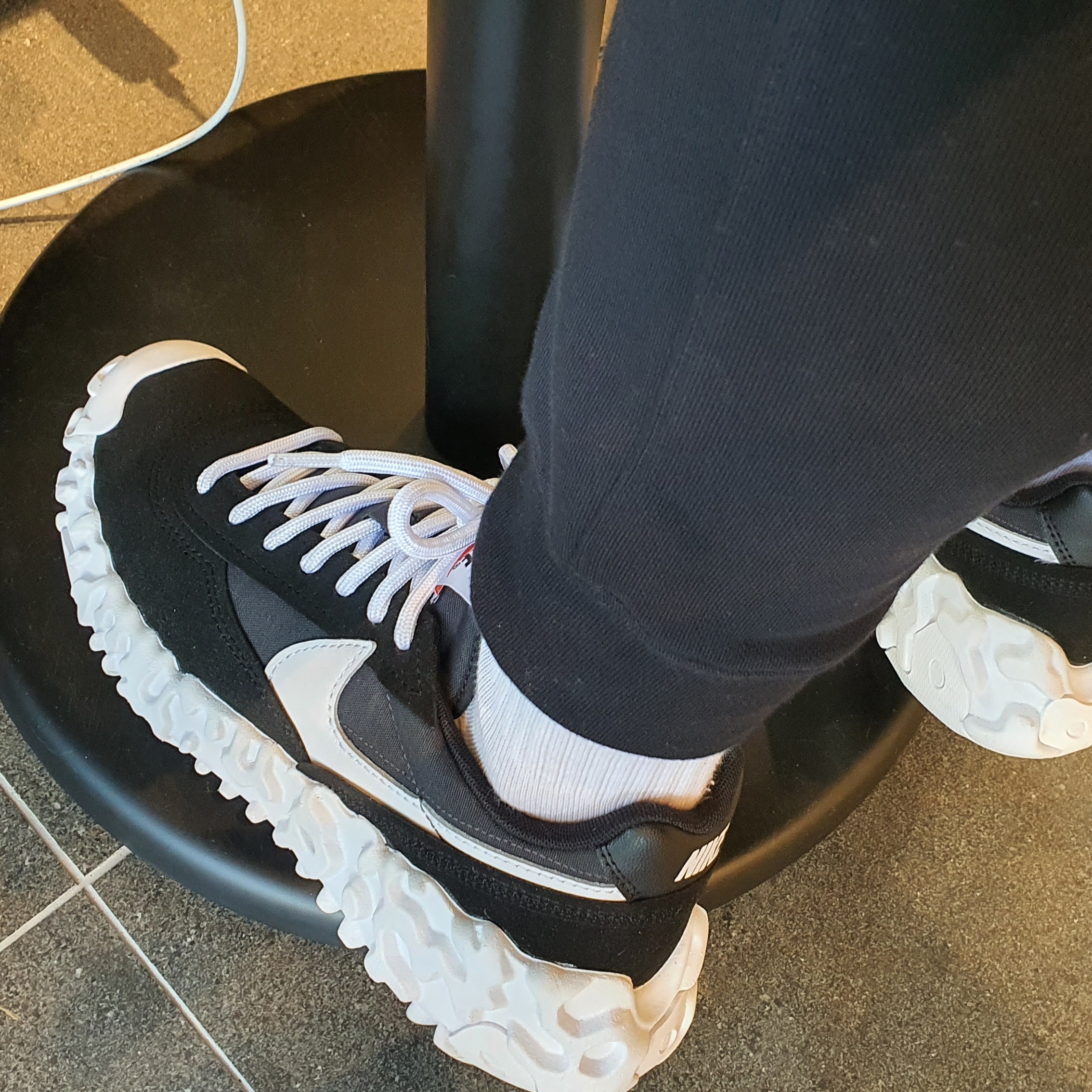 Nike Overbreak SP Black White 착용 스타일