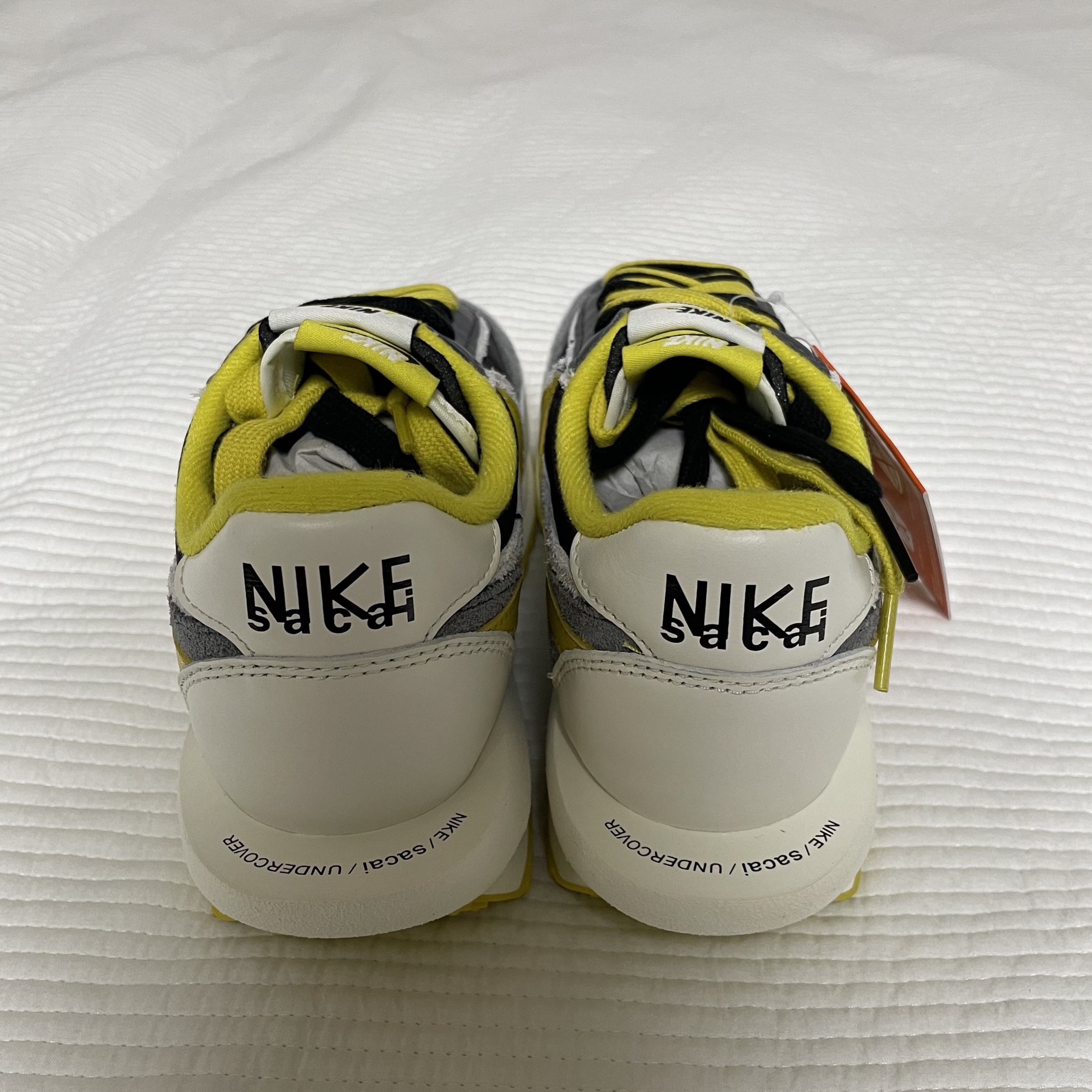 Nike x Sacai x Undercover LDWaffle Black Bright Citron 착용 스타일