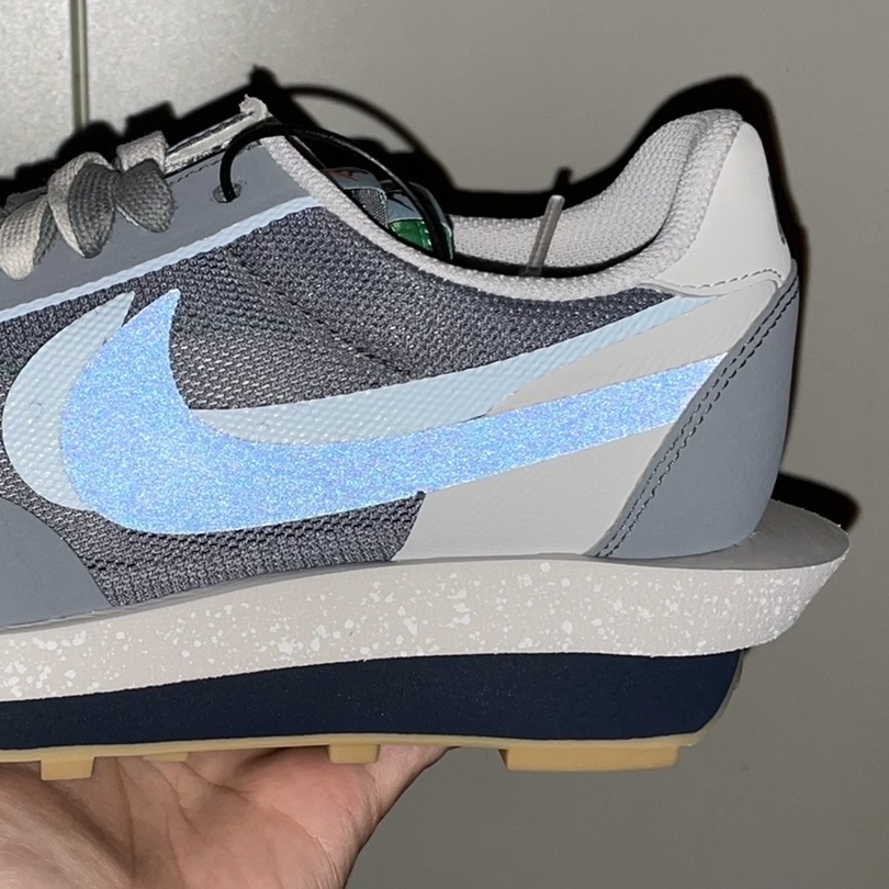 Nike x Sacai x Clot LDWaffle Cool Grey, Nike Dunk Low Retro Championship Goldenrod 착용 스타일 - 2