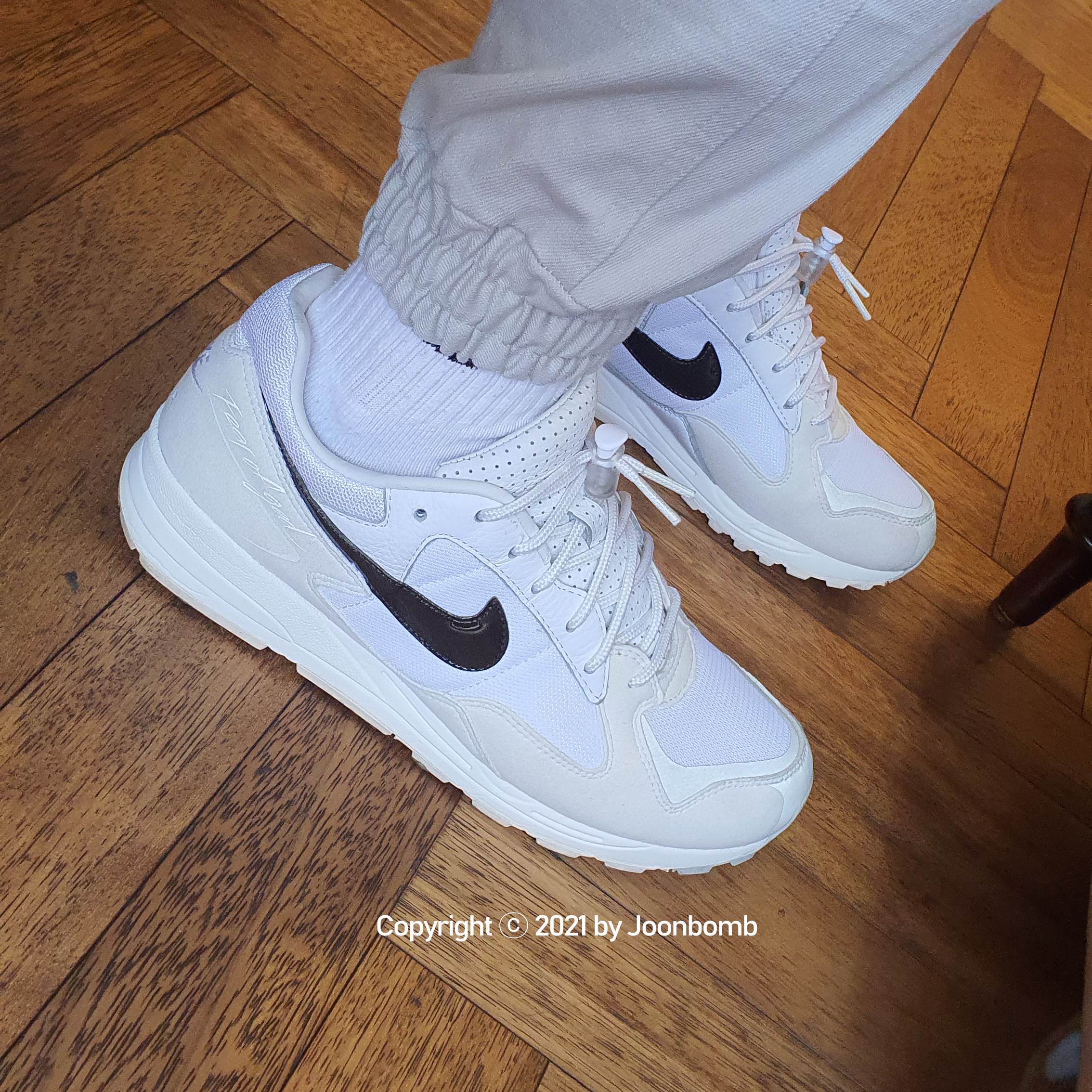 Nike x Fear of God Air Skylon 2 White 착용 스타일