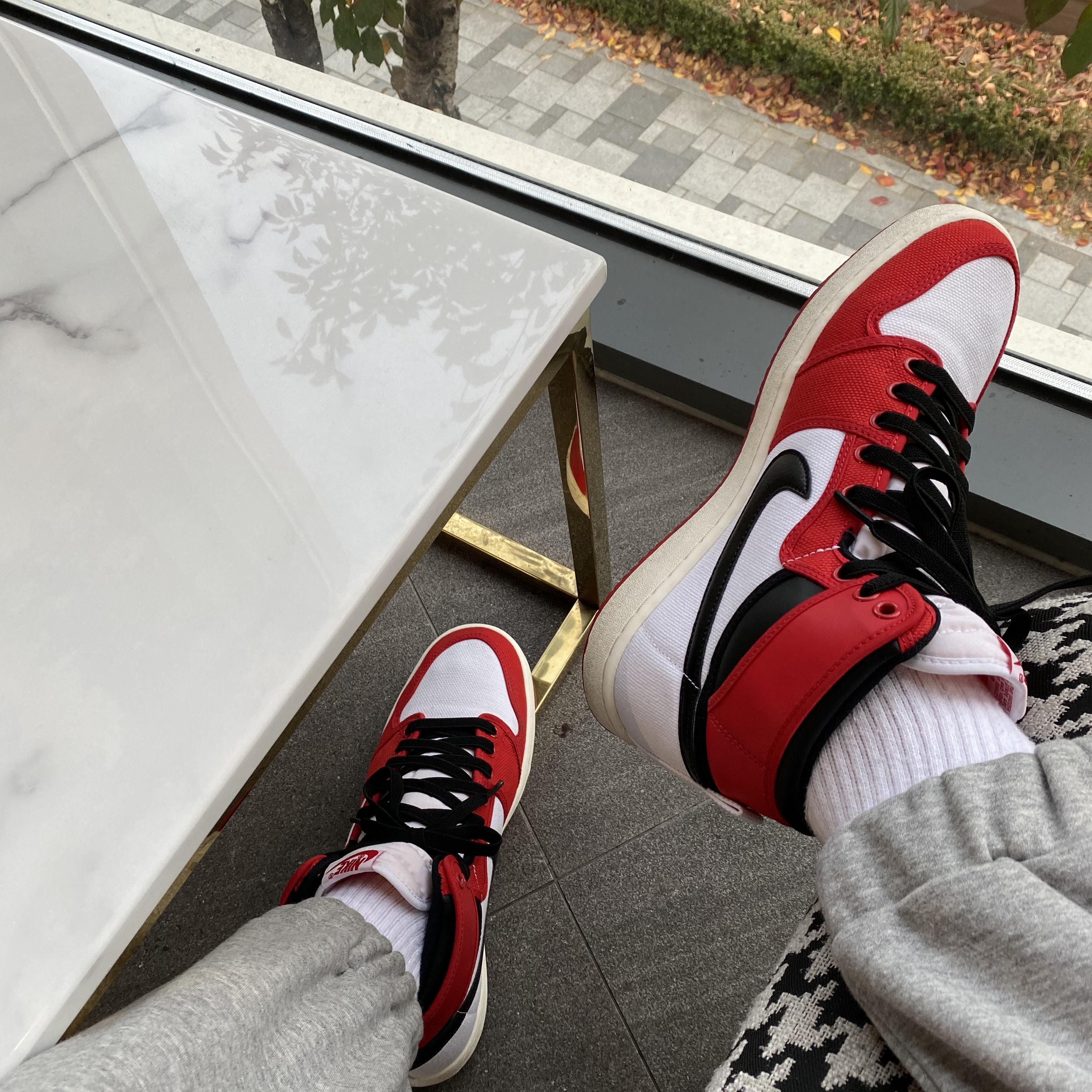 Jordan 1 KO Chicago 2021 착용 스타일