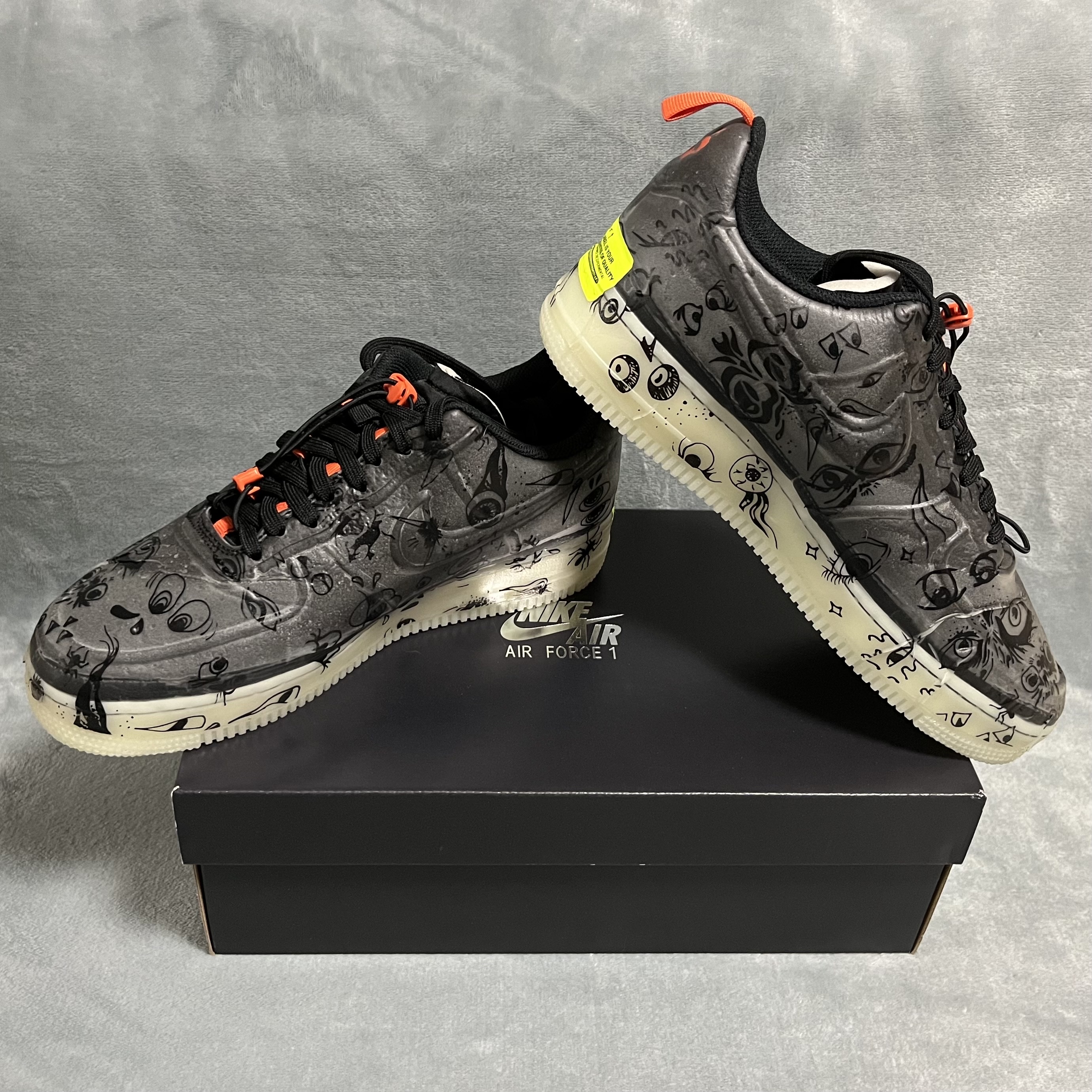 Nike Air Force 1 Low Experimental Halloween 착용 스타일 - 1