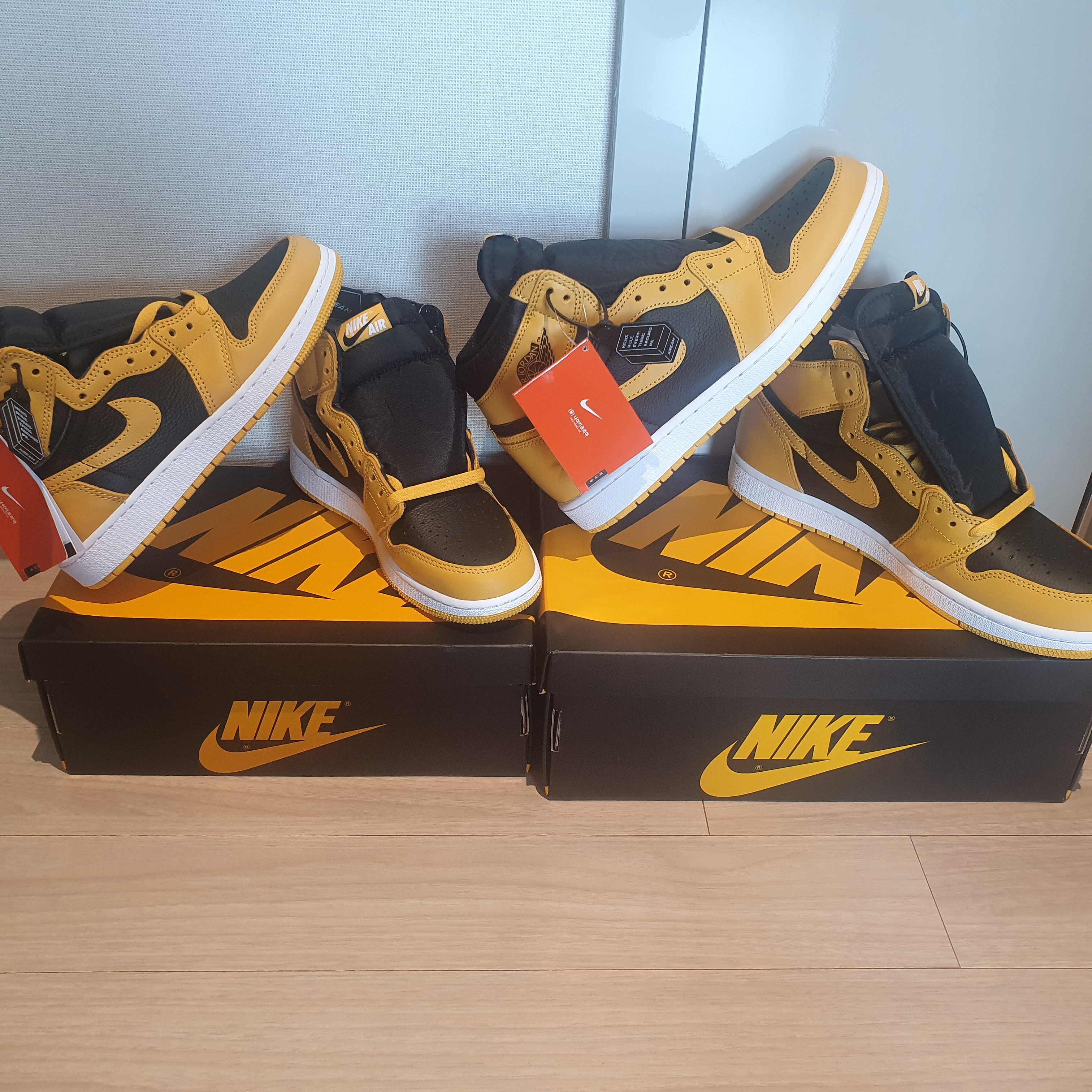 (GS) Jordan 1 Retro High OG Pollen, Jordan 1 Retro High OG Pollen 착용 스타일 - 1