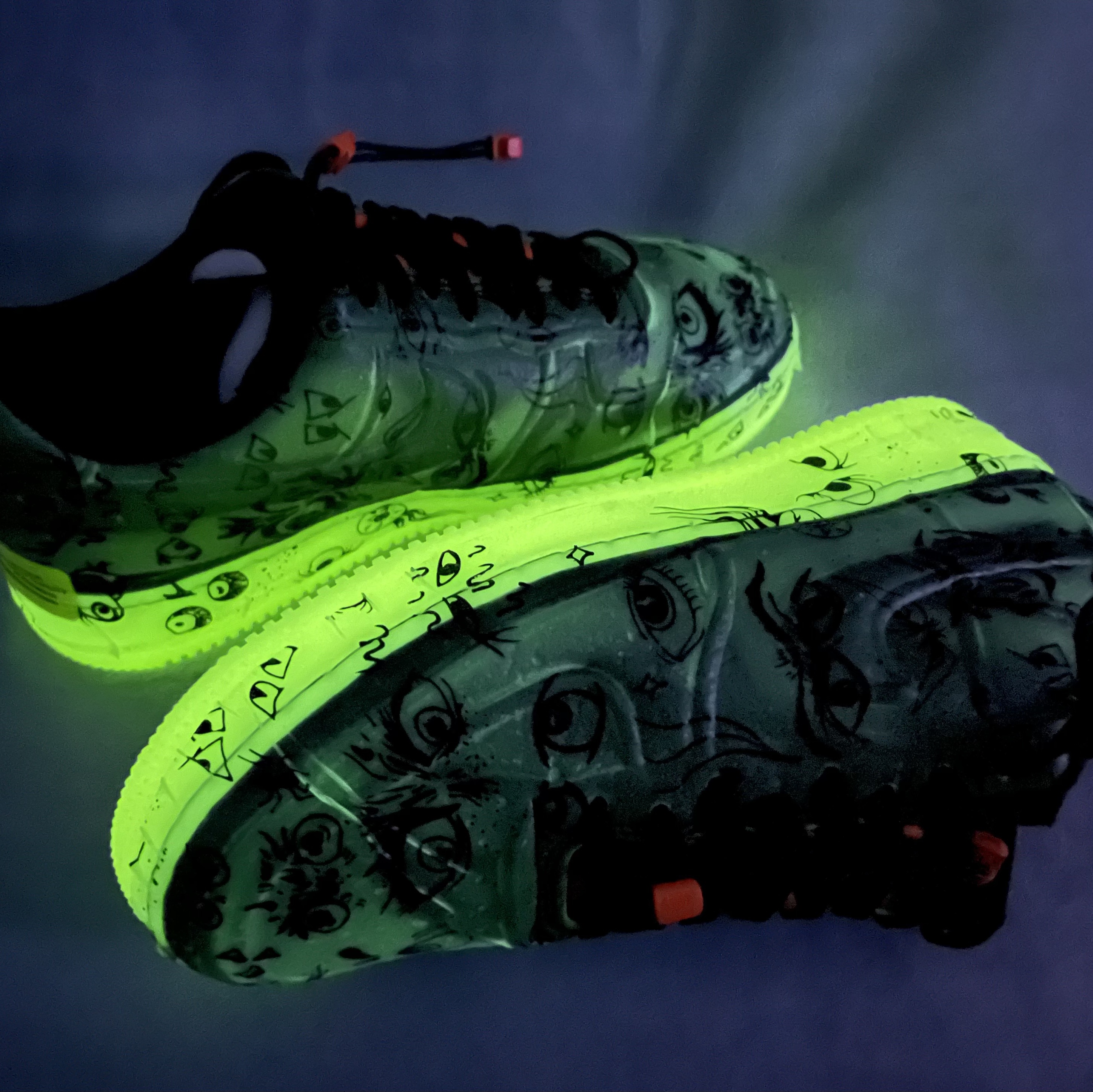 Nike Air Force 1 Low Experimental Halloween 착용 스타일 - 4