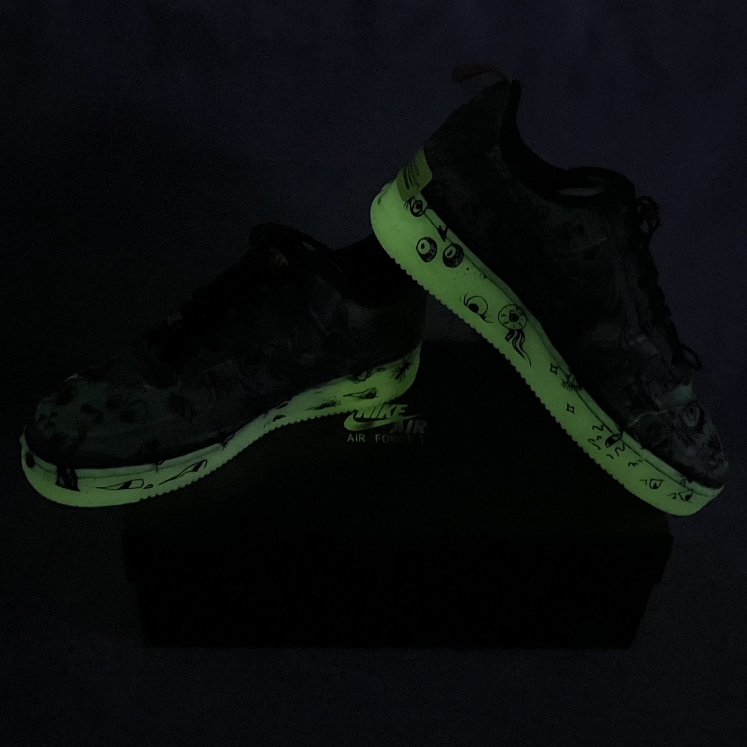 Nike Air Force 1 Low Experimental Halloween 착용 스타일 - 3