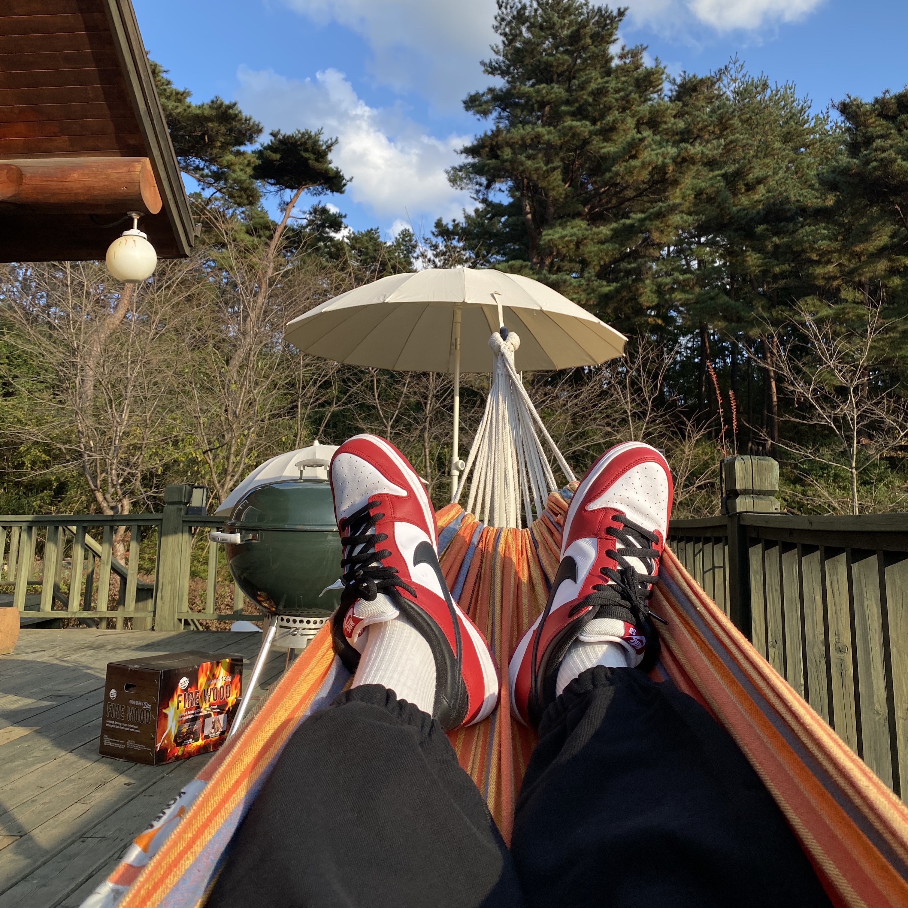 Nike SB Dunk Low Pro Chicago 착용 스타일