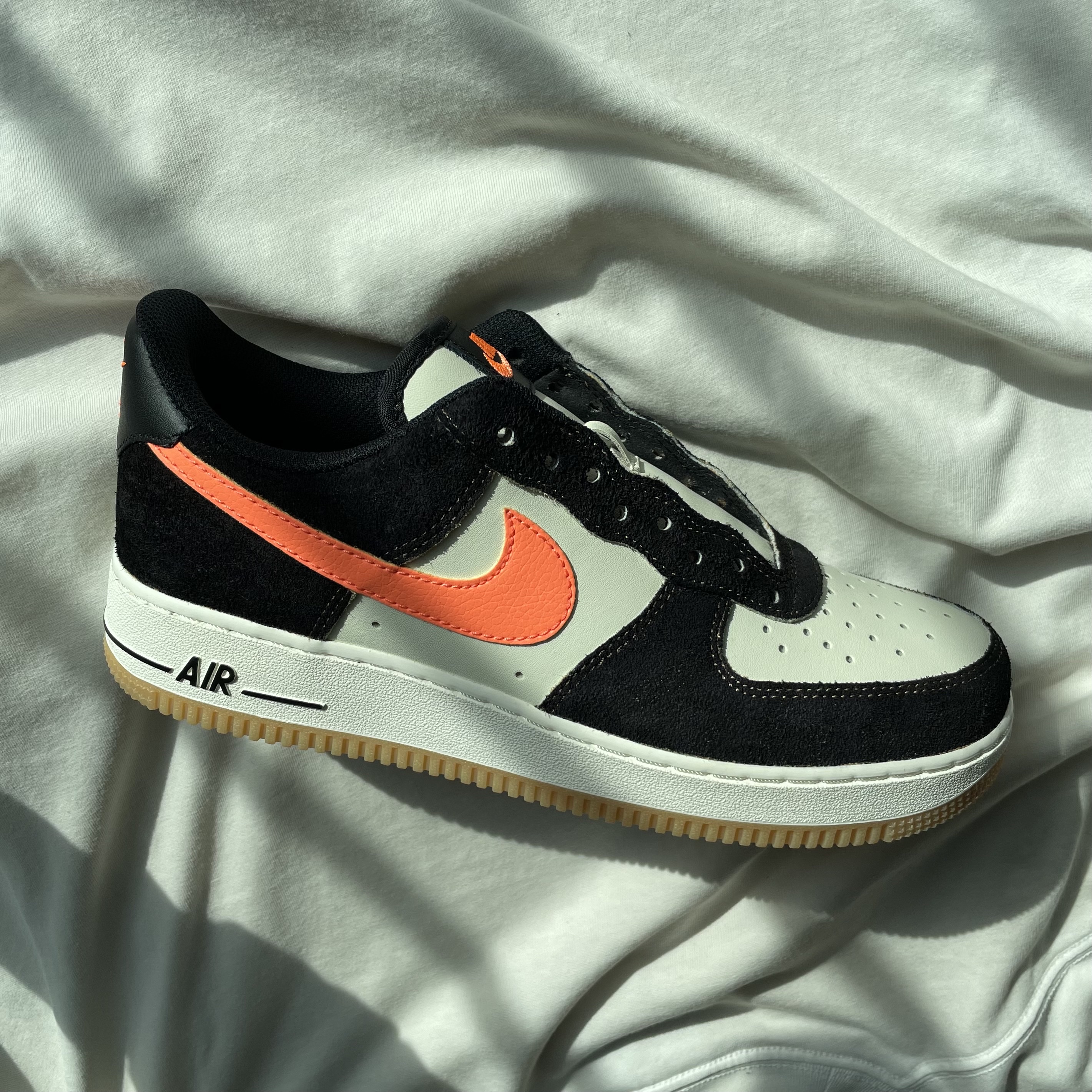 Nike Air Force 1 '07 PRM Orange Zebra, Nike Dunk Low Retro PRM Halloween 착용 스타일 - 2