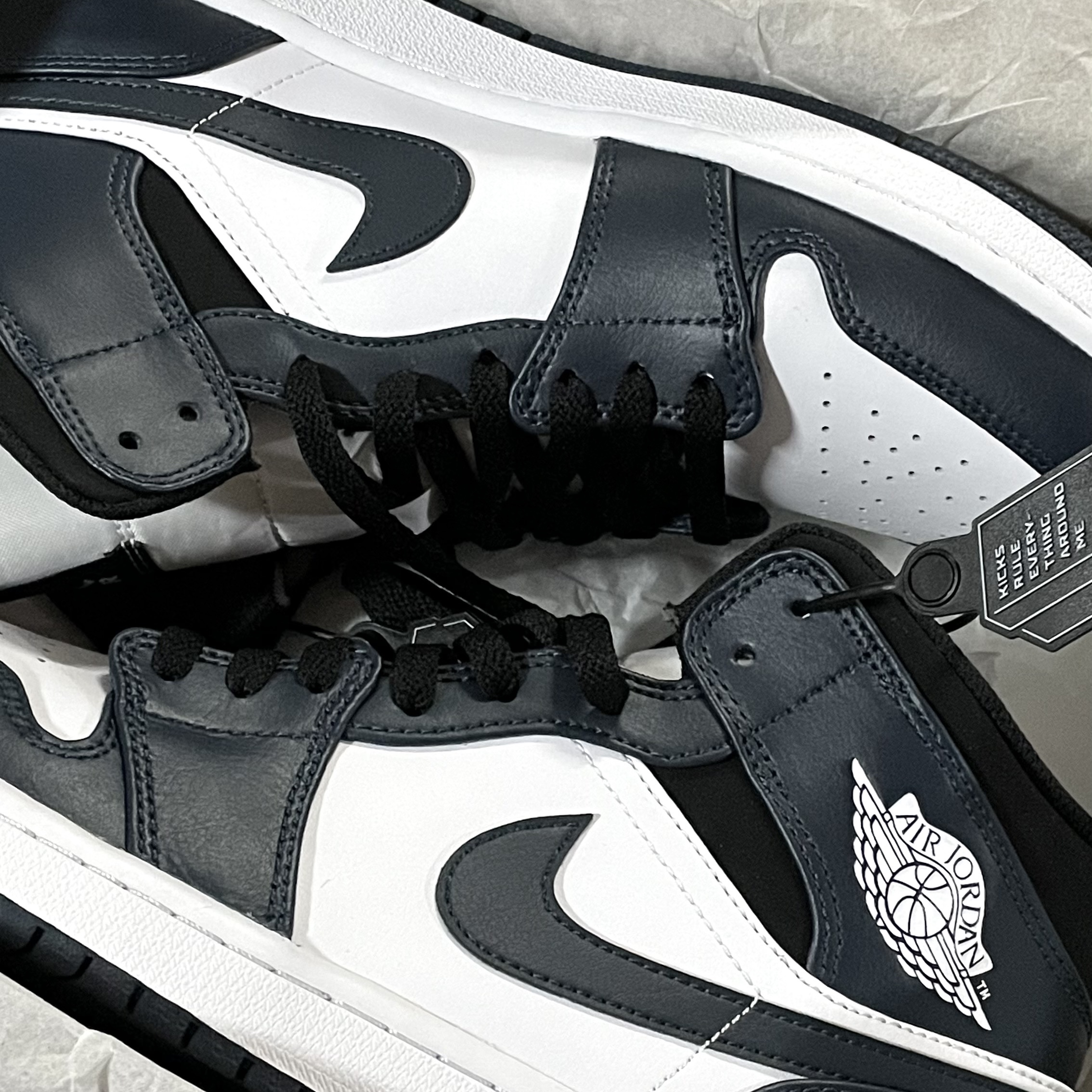 Jordan 1 Mid Dark Teal 착용 스타일 - 1