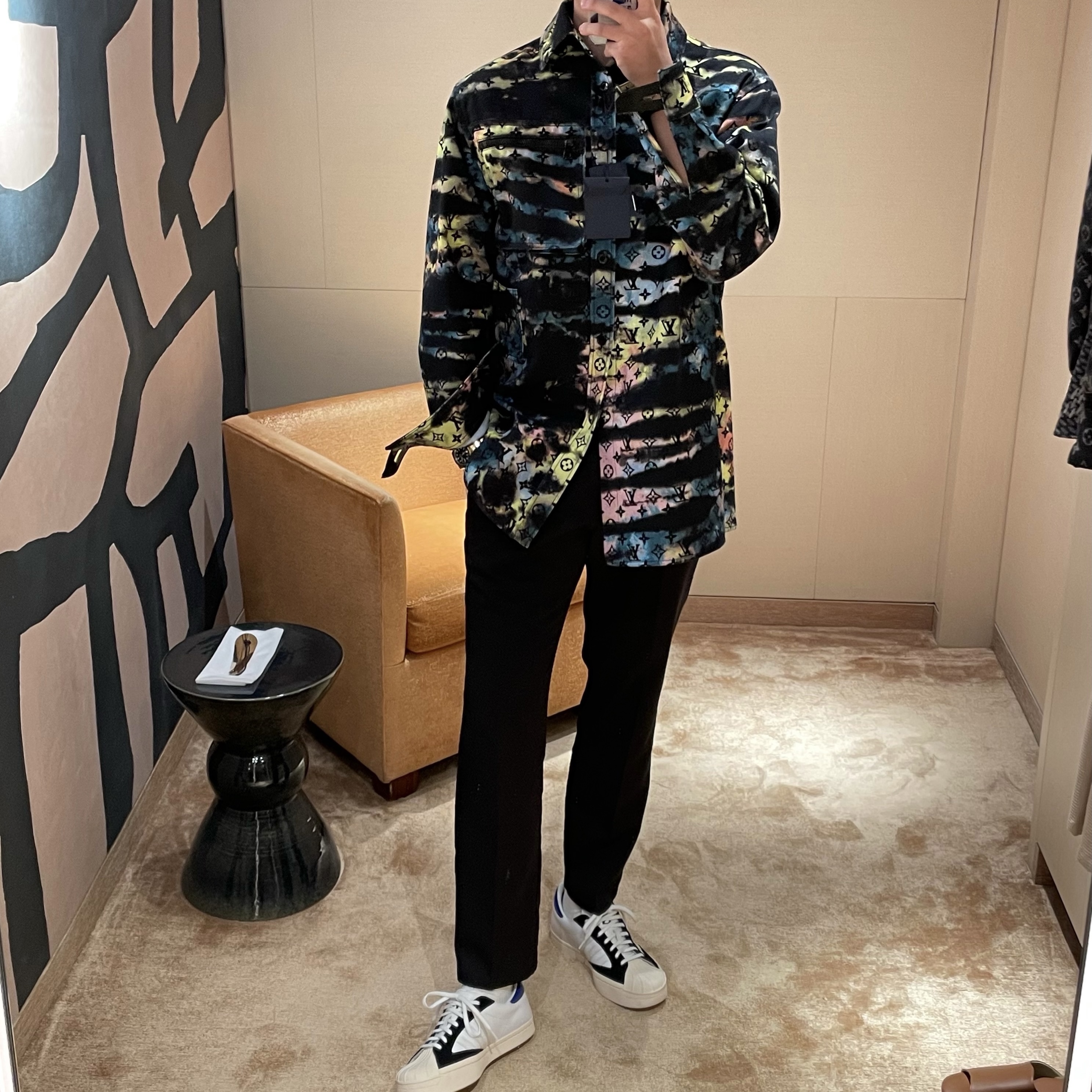Y-3 Yohji Star White 착용 스타일 - 2