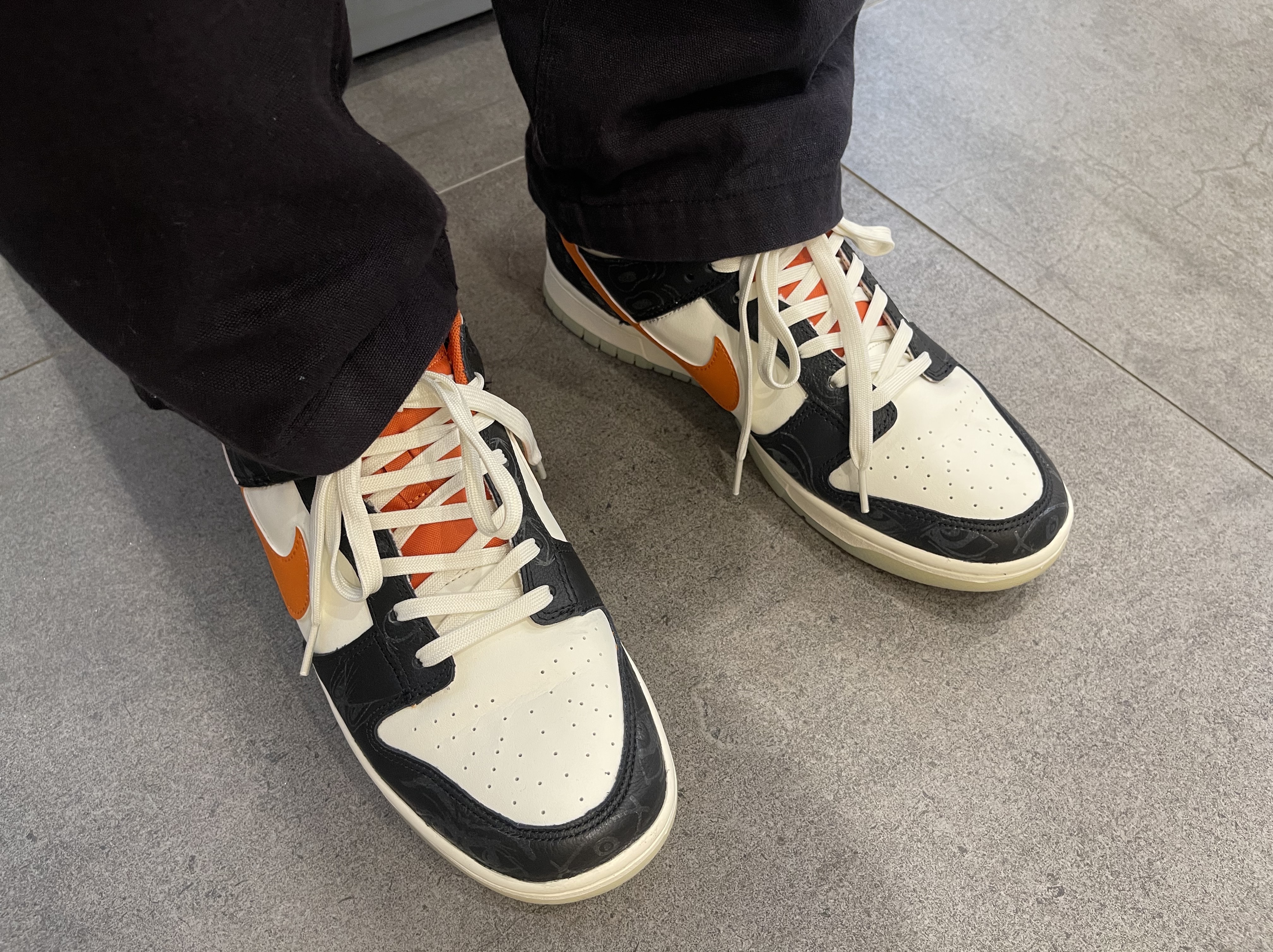 Nike Dunk Low Retro PRM Halloween 착용 스타일