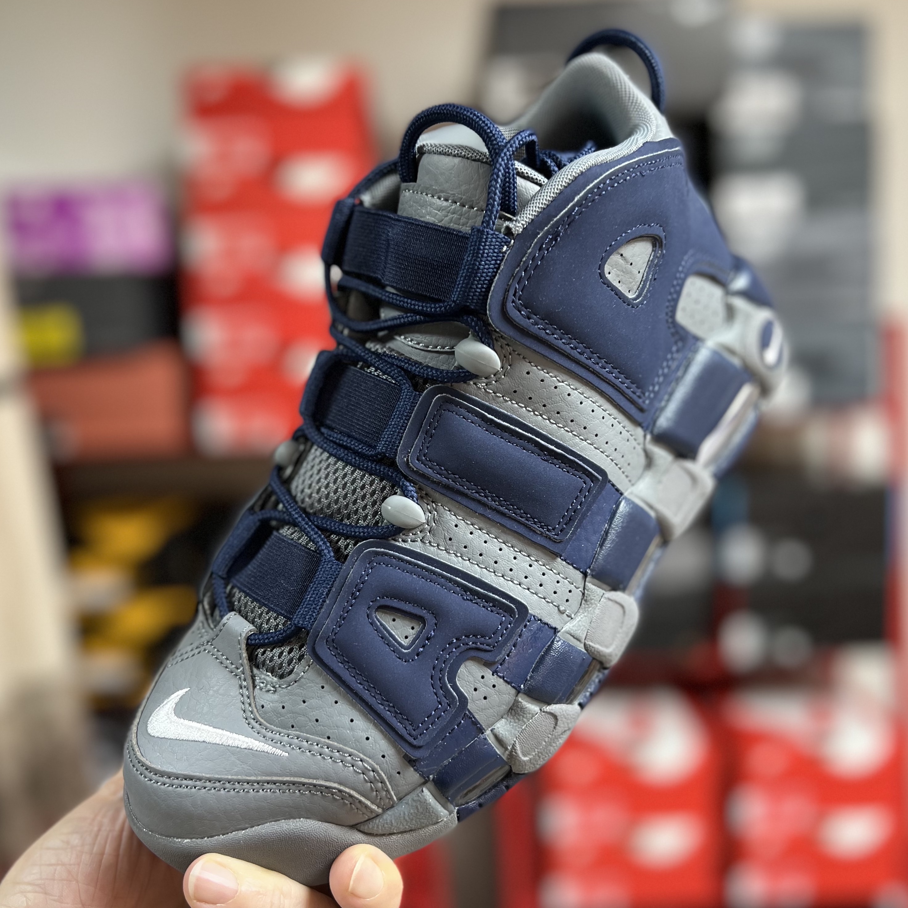 Nike Air More Uptempo 96 Loud and Clear 2021 착용 스타일 - 1