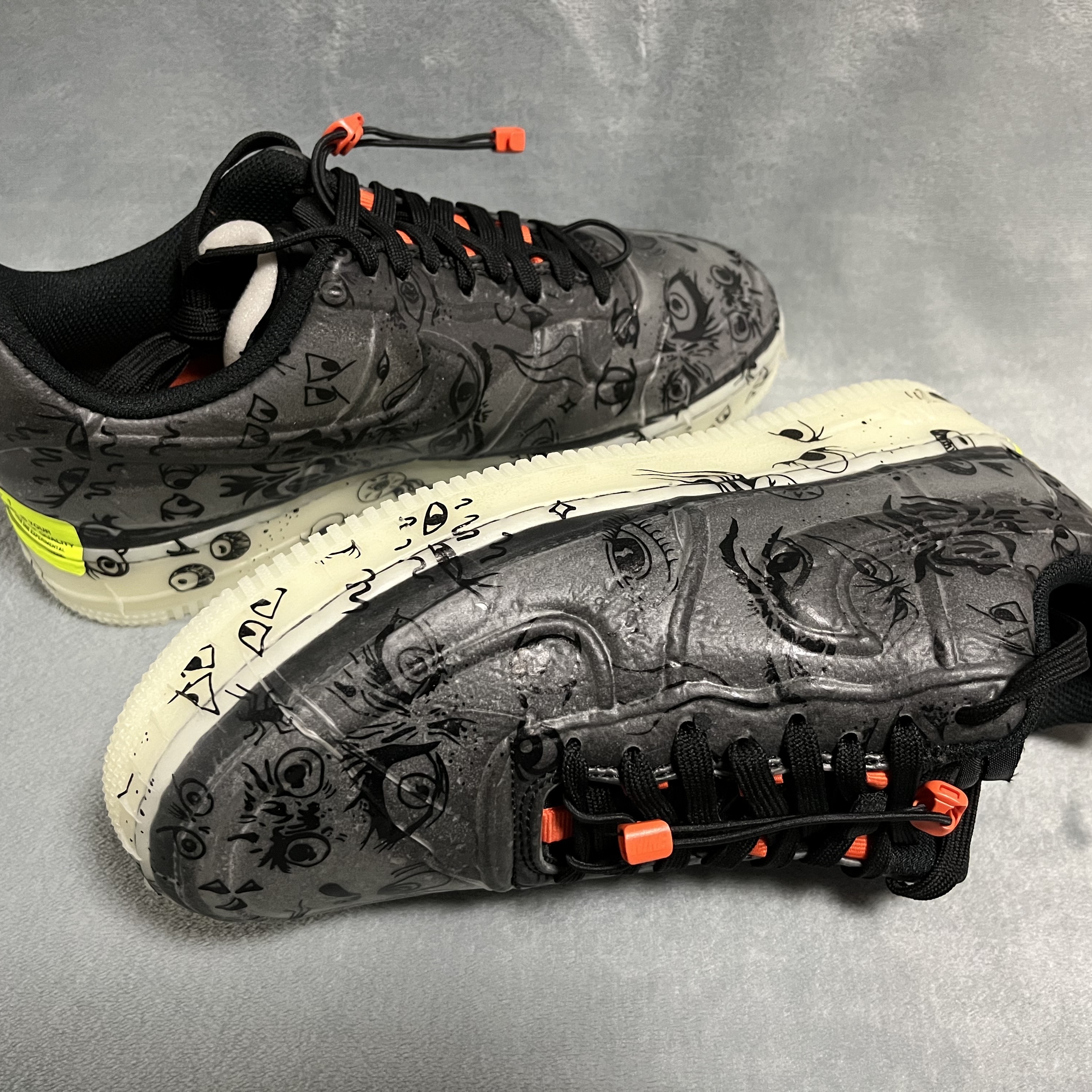 Nike Air Force 1 Low Experimental Halloween 착용 스타일 - 2