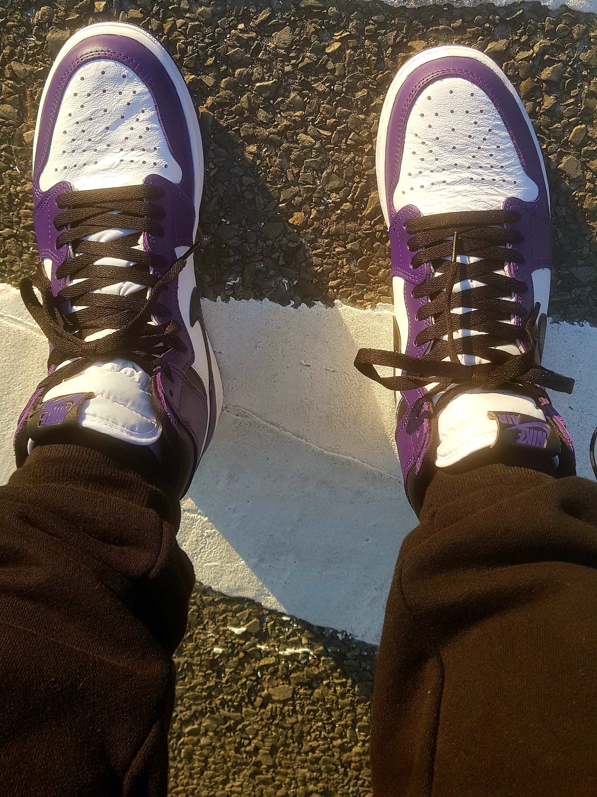 Jordan 1 Retro High OG Court Purple 2020 착용 스타일