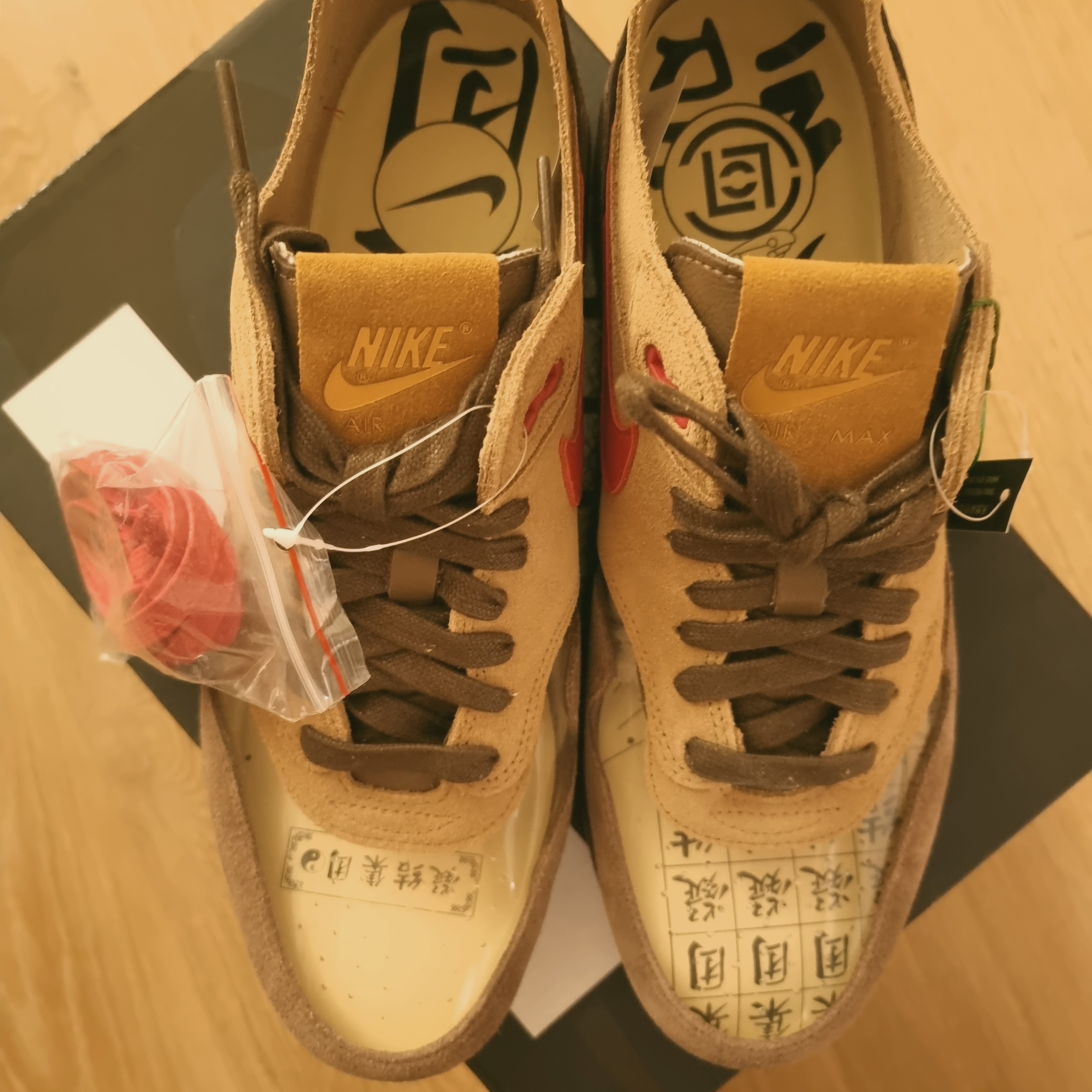 Nike x Clot Air Max 1 K.O.D. Cha 착용 스타일 - 2