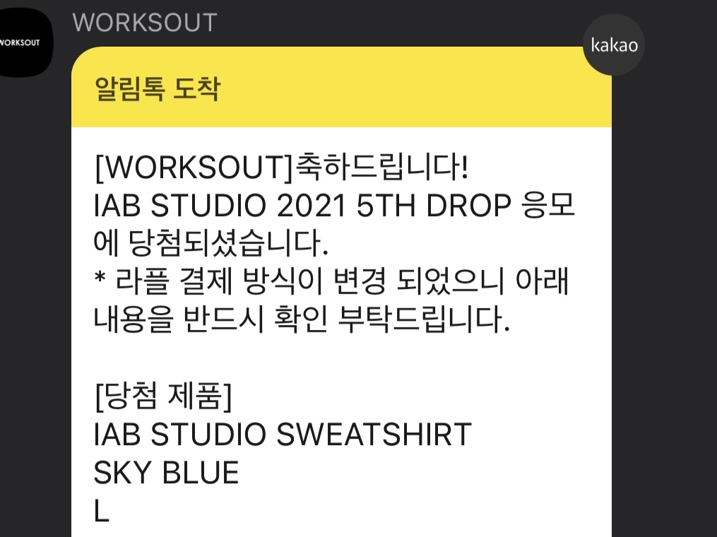 IAB Studio Crewneck Sky Blue 착용 스타일