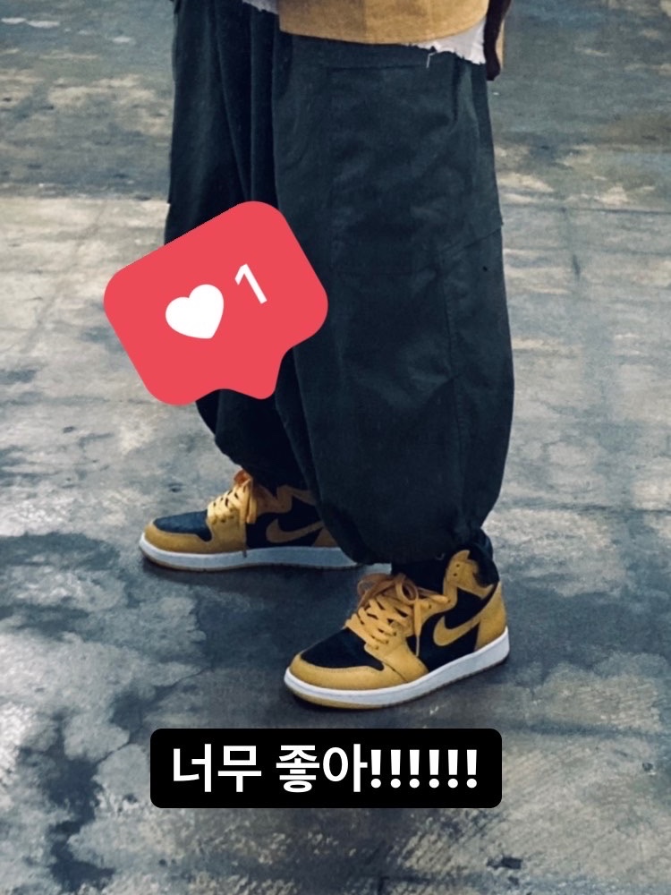 Jordan 1 Retro High OG Pollen 착용 스타일 - 2