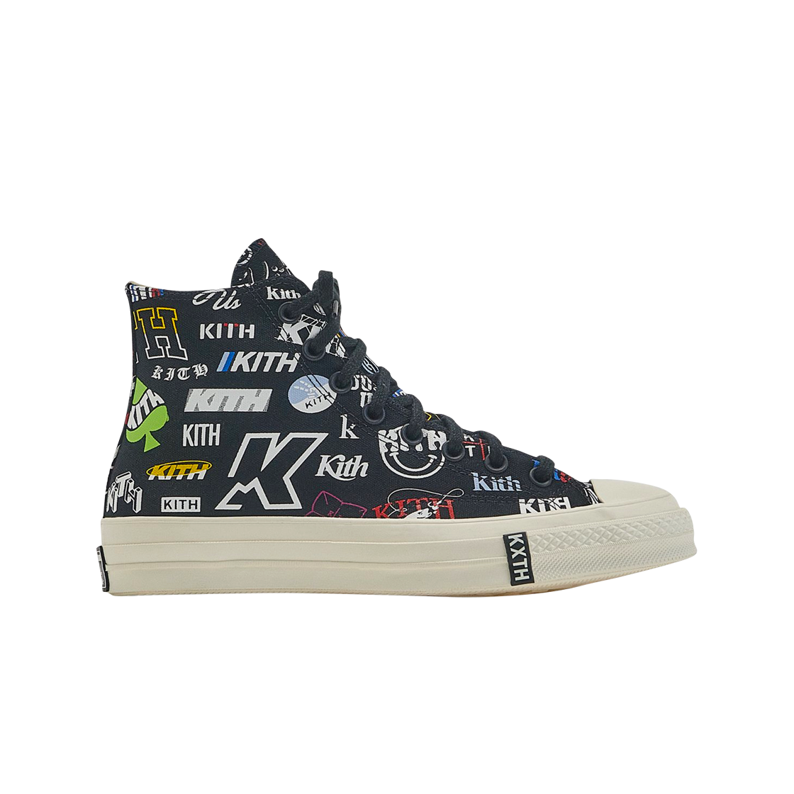 컨버스 x 키스 척 70 10주년 블랙(Converse x Kith Chuck 70 High 10th Anniversary Black) - 1