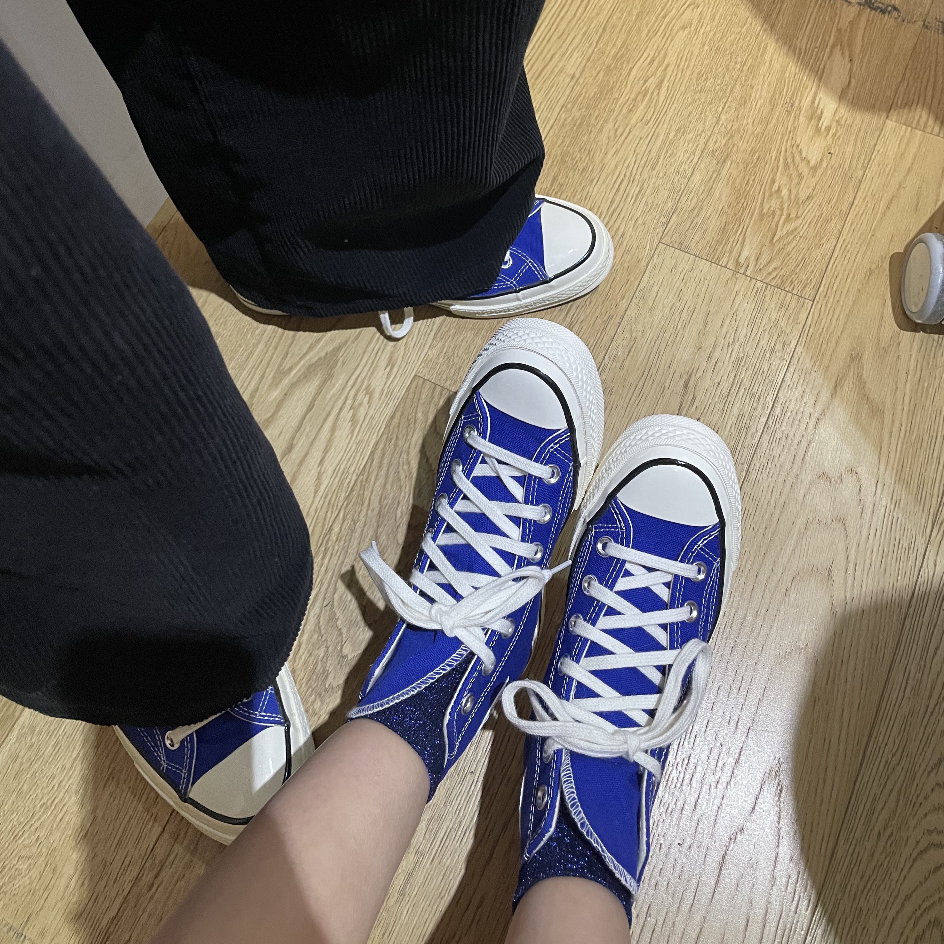 Converse Chuck 70 High Rush Blue 착용 스타일