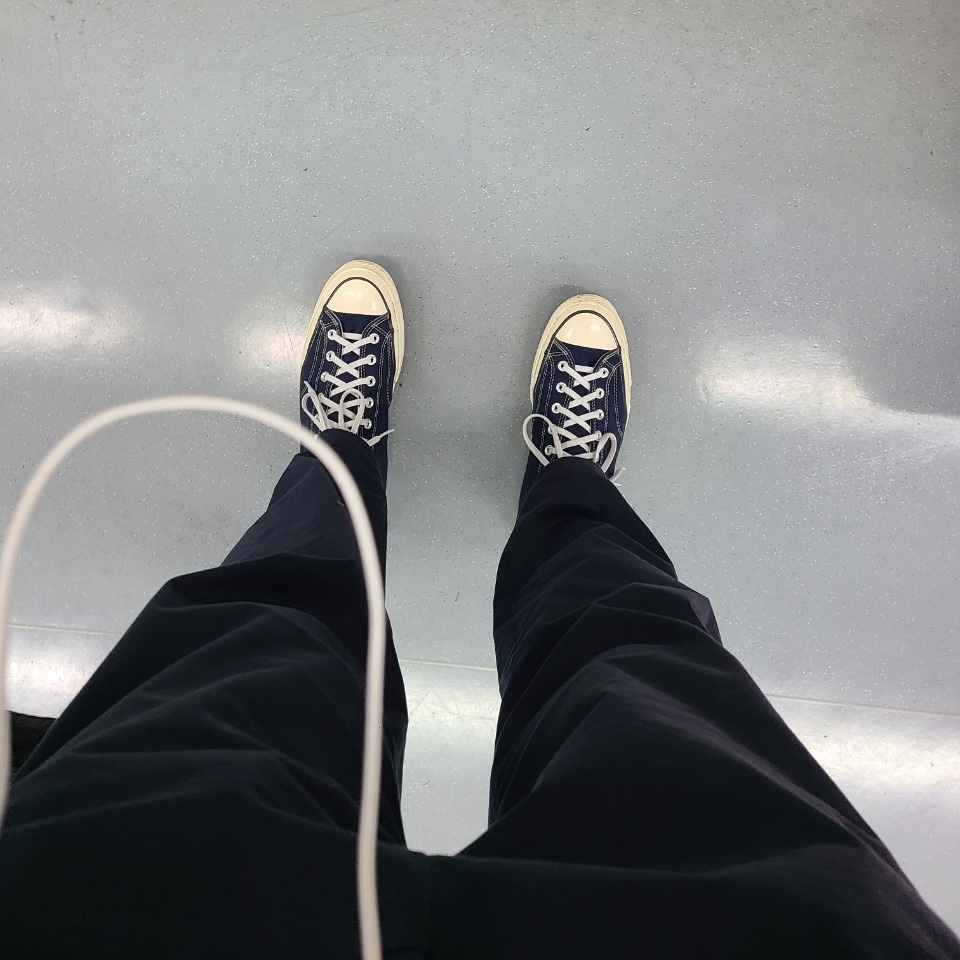 Converse Chuck 70 Hi Black 착용 스타일