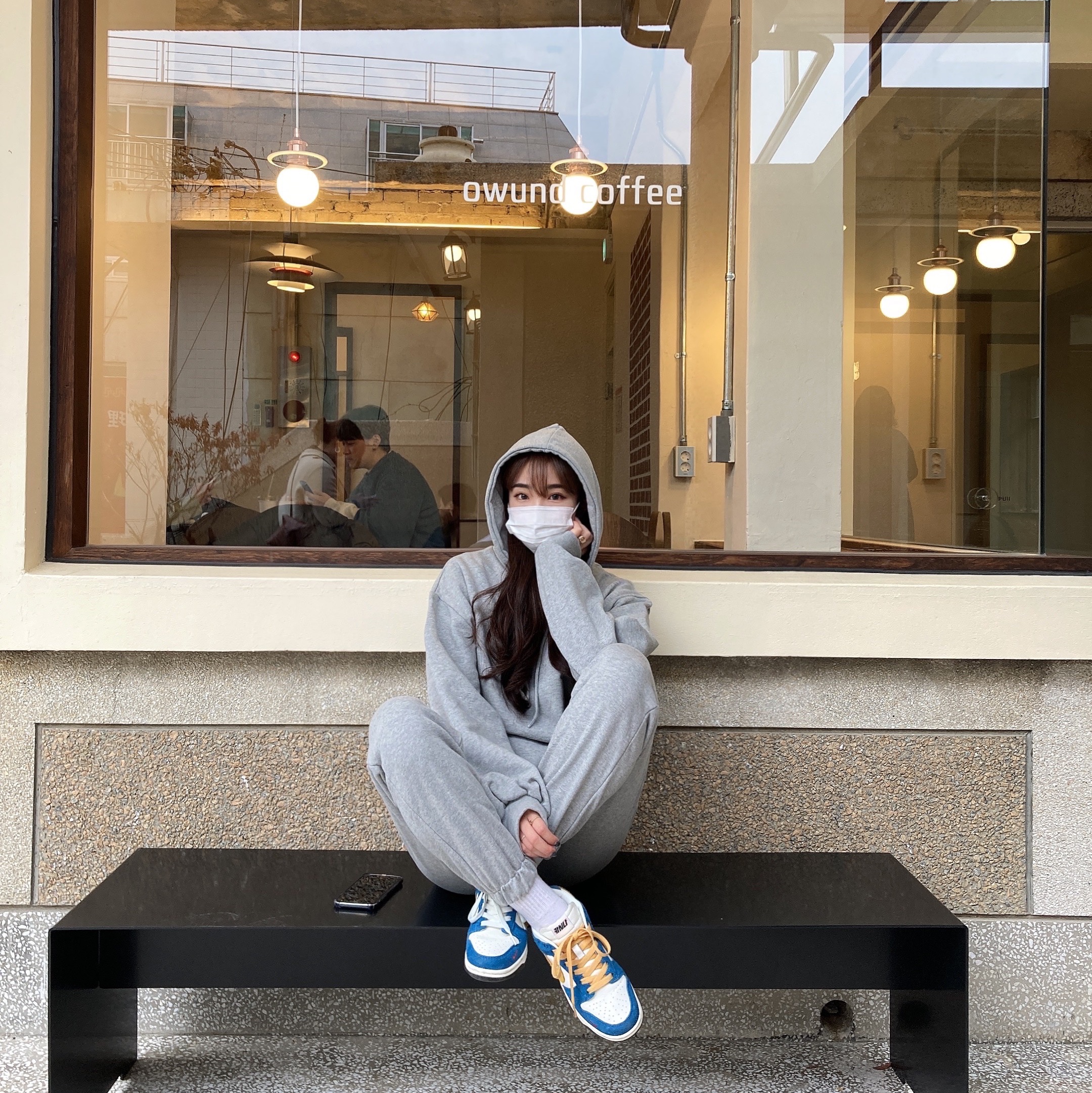 Nike x Kasina Dunk Low 80's Bus 착용 스타일