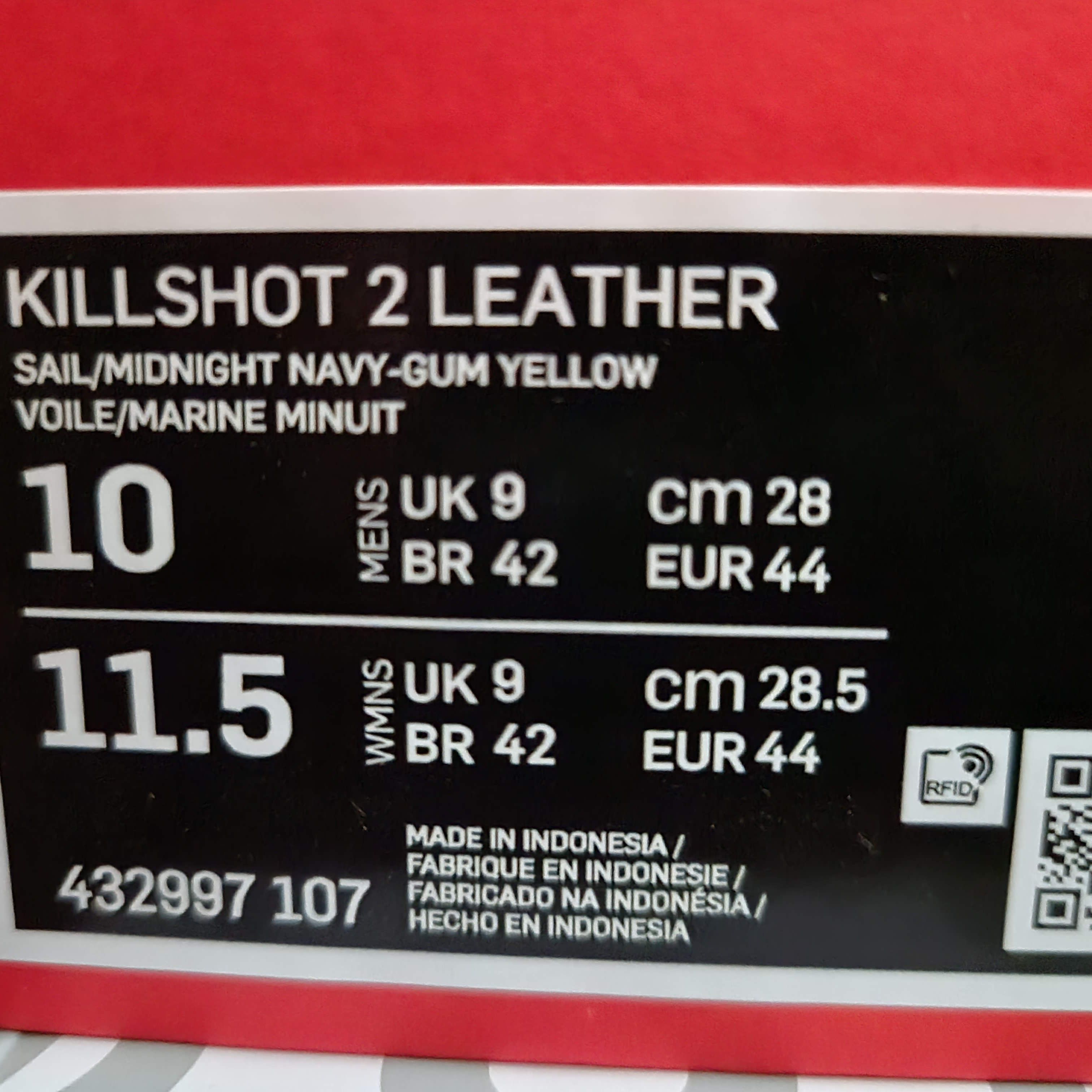 Nike x J.Crew Killshot 2 Sail Midnight Navy 착용 스타일 - 3