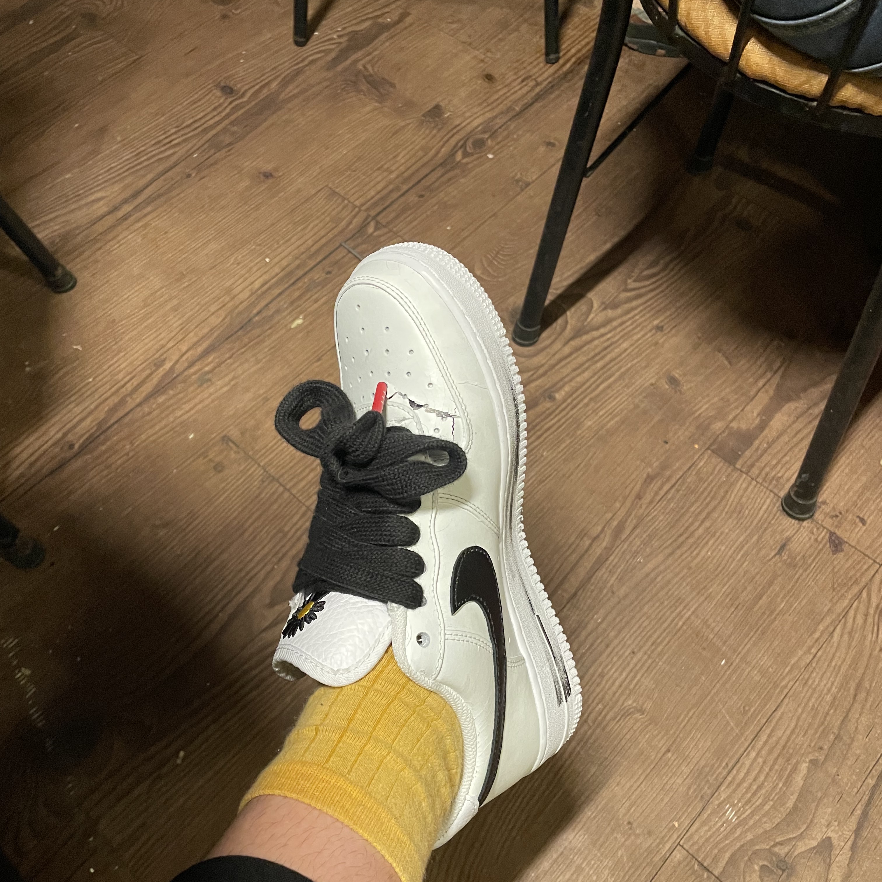 Nike x Peaceminusone Air Force 1 Low Para-Noise 2.0 착용 스타일