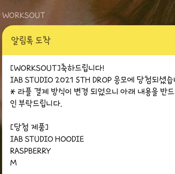 IAB Studio Hoodie Raspberry, IAB Studio Crewneck Sky Blue 착용 스타일 - 1