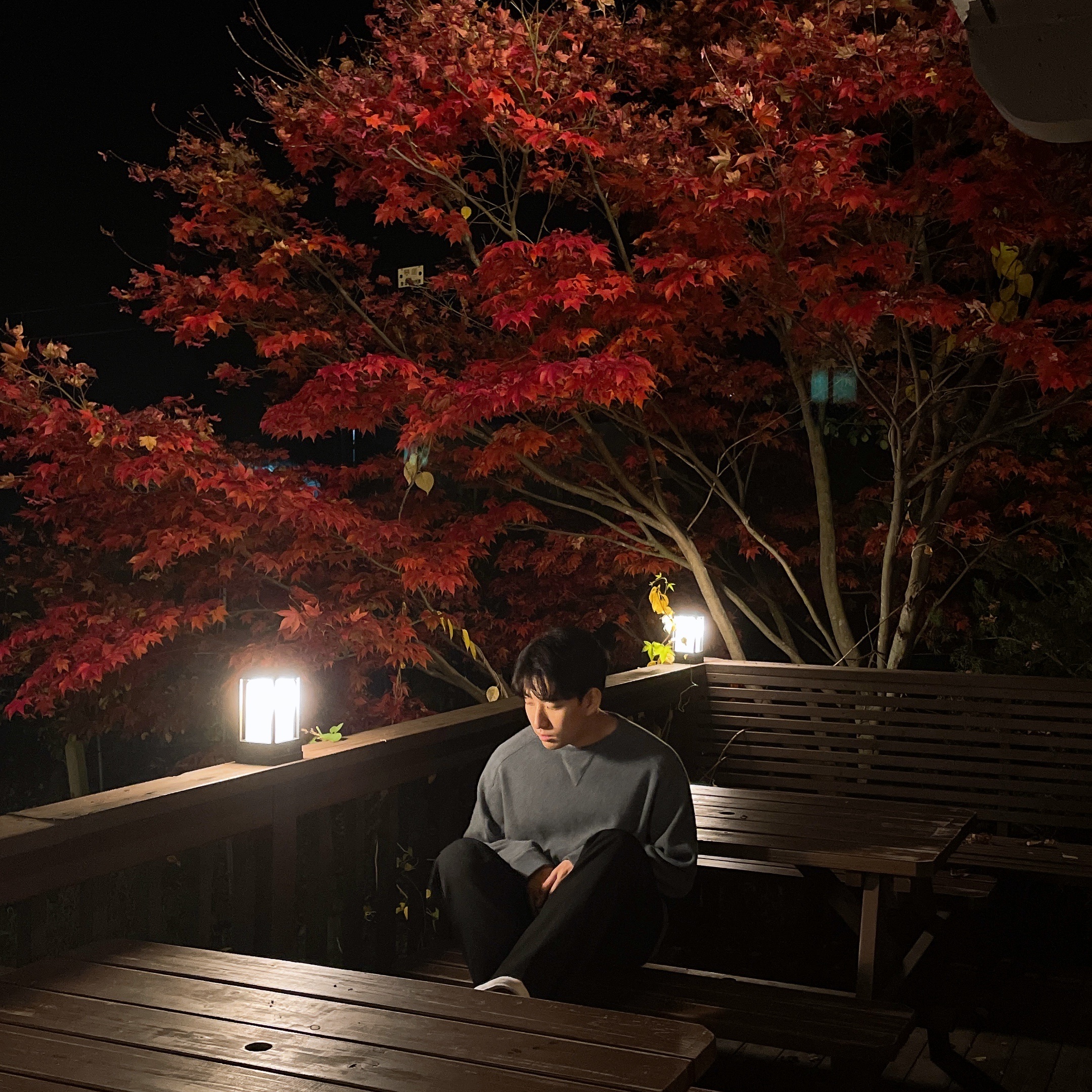 Maison Mihara Yasuhiro Baker OG Sole Canvas Low Cut Sneakers Black 착용 스타일 - 2