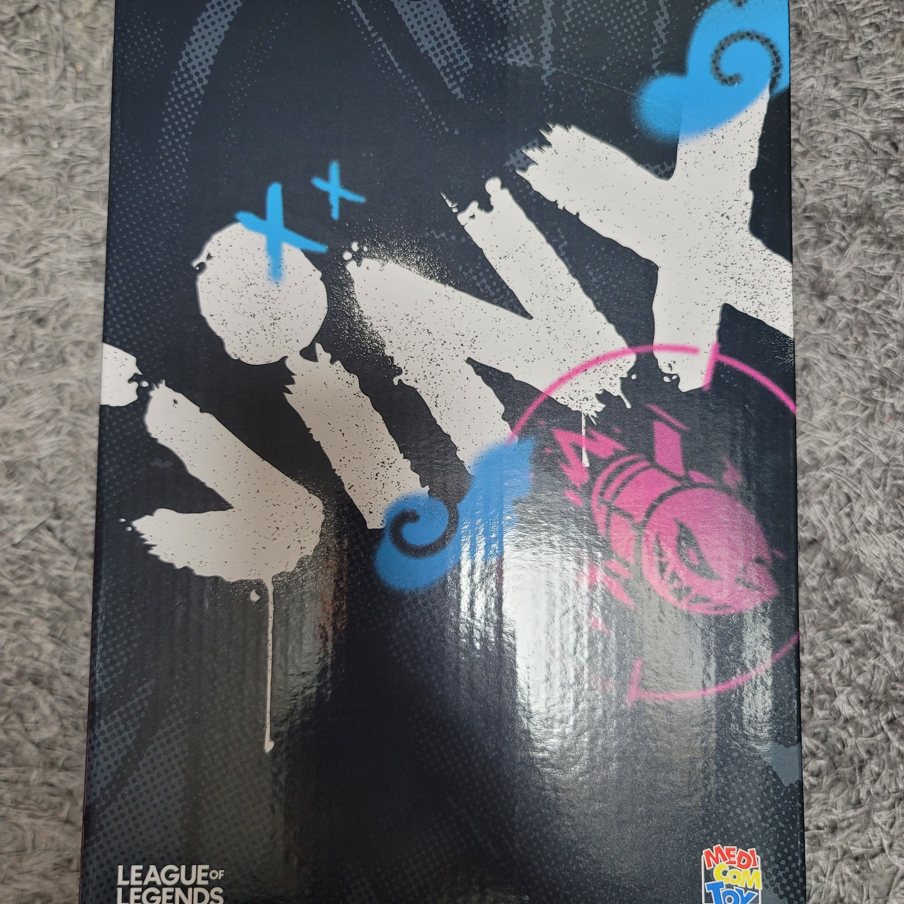 Bearbrick League of Legends Jinx 100% & 400% Set 착용 스타일 - 2