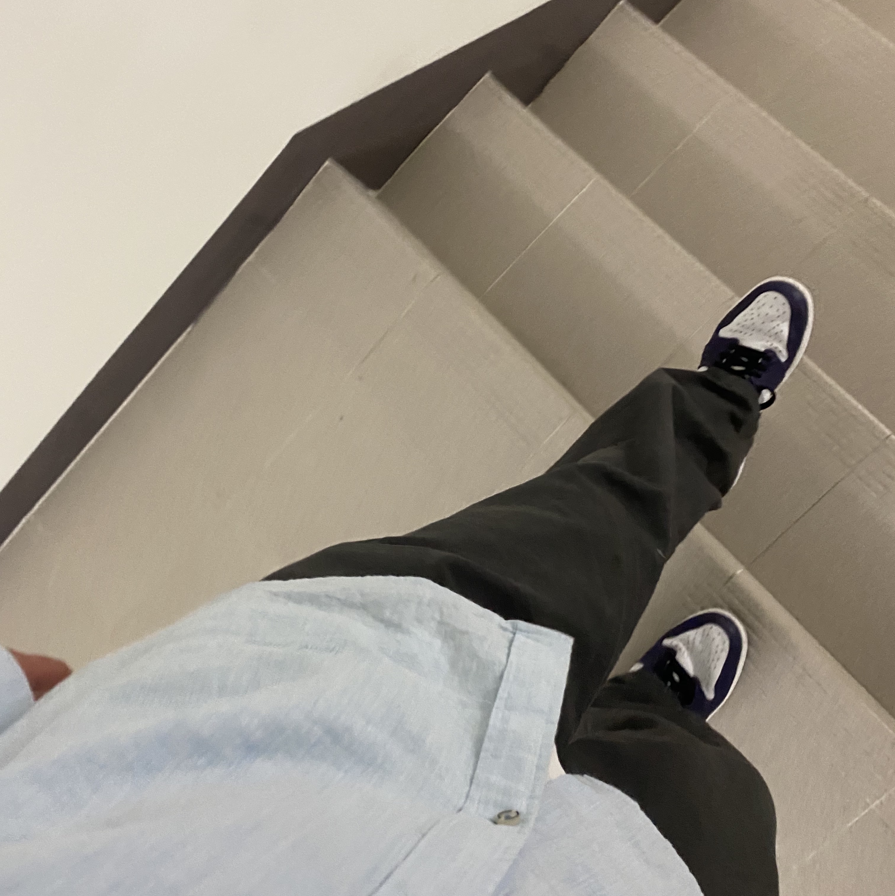 Jordan 1 Retro High OG Court Purple 2020 착용 스타일 - 1