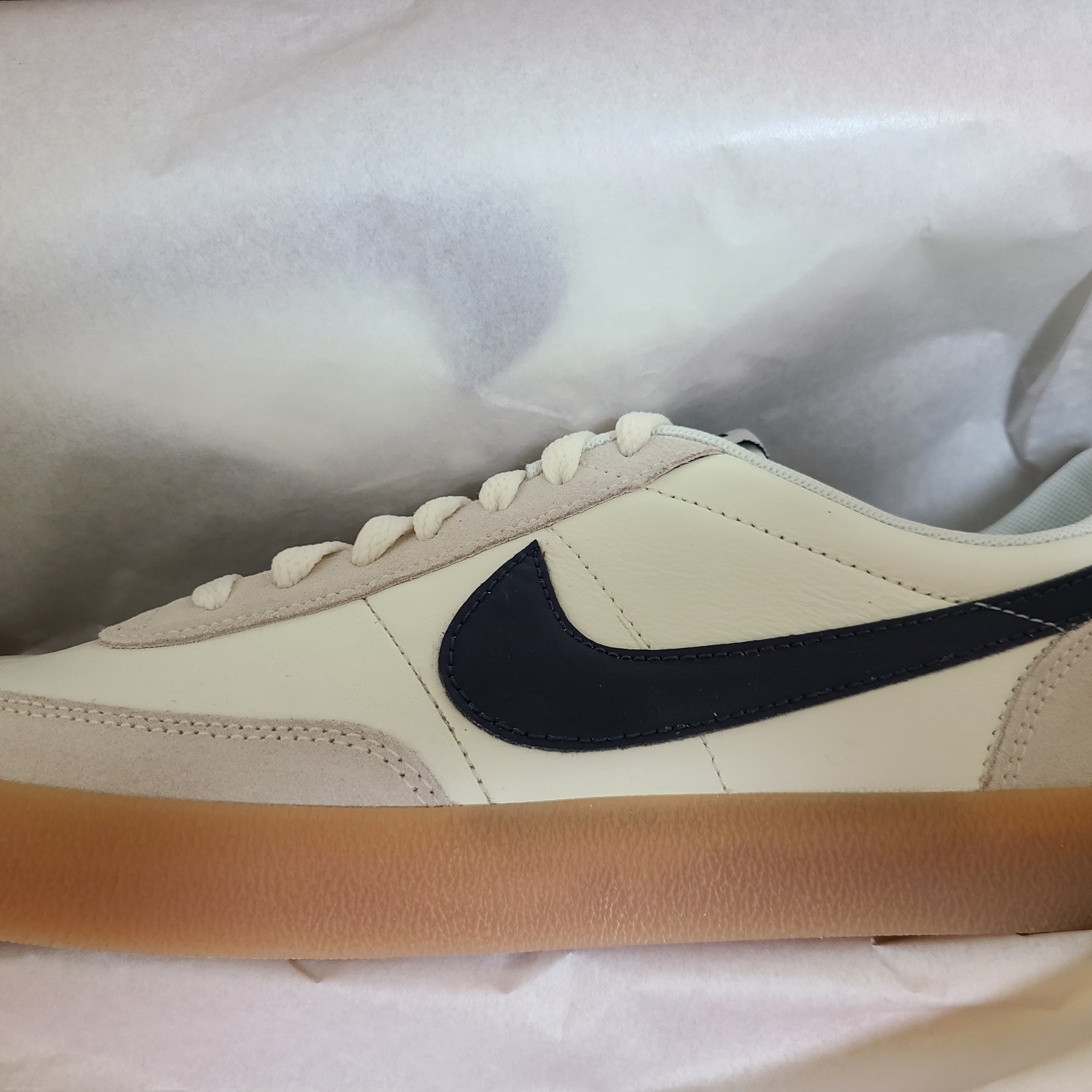 Nike x J.Crew Killshot 2 Sail Midnight Navy 착용 스타일 - 1