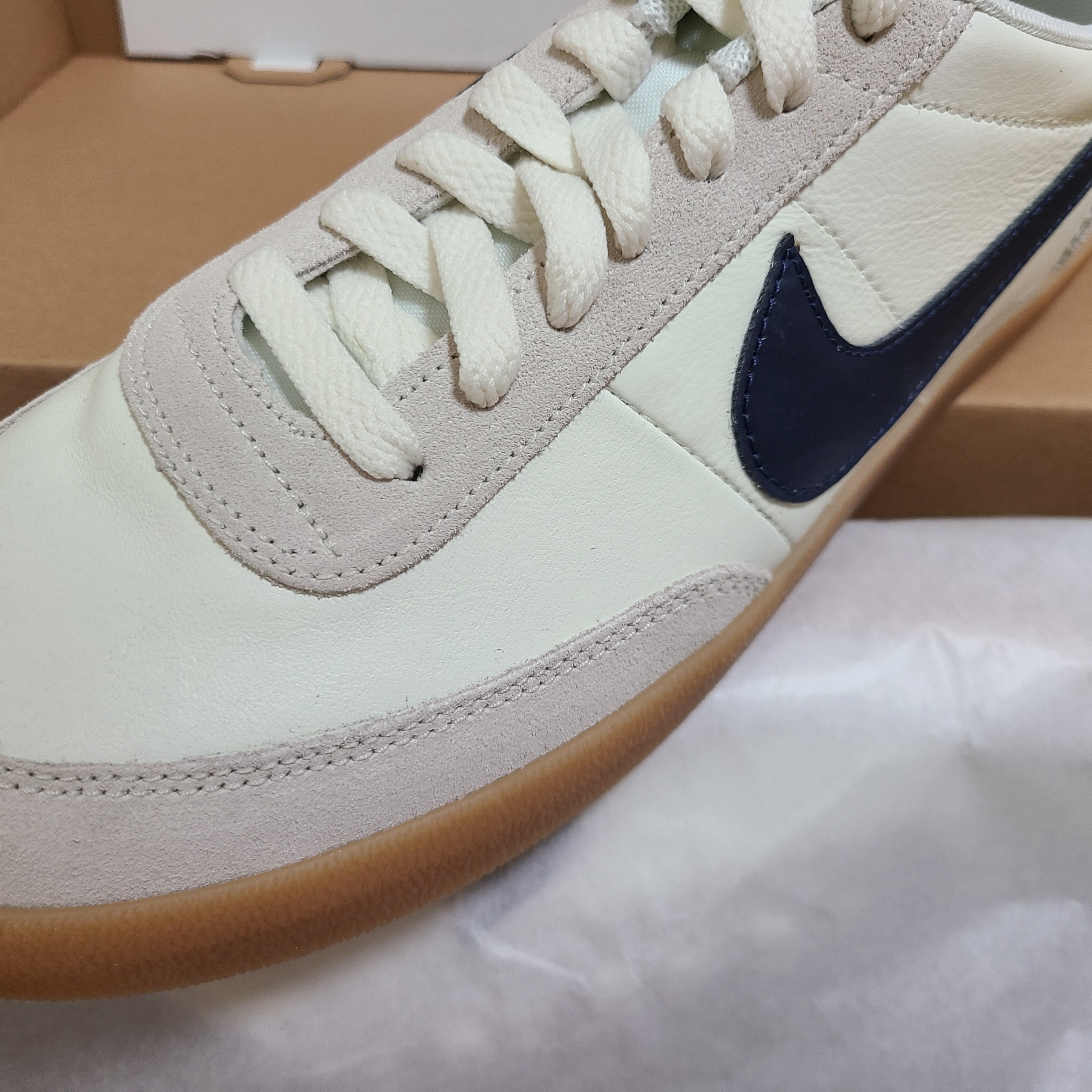 Nike x J.Crew Killshot 2 Sail Midnight Navy 착용 스타일 - 2