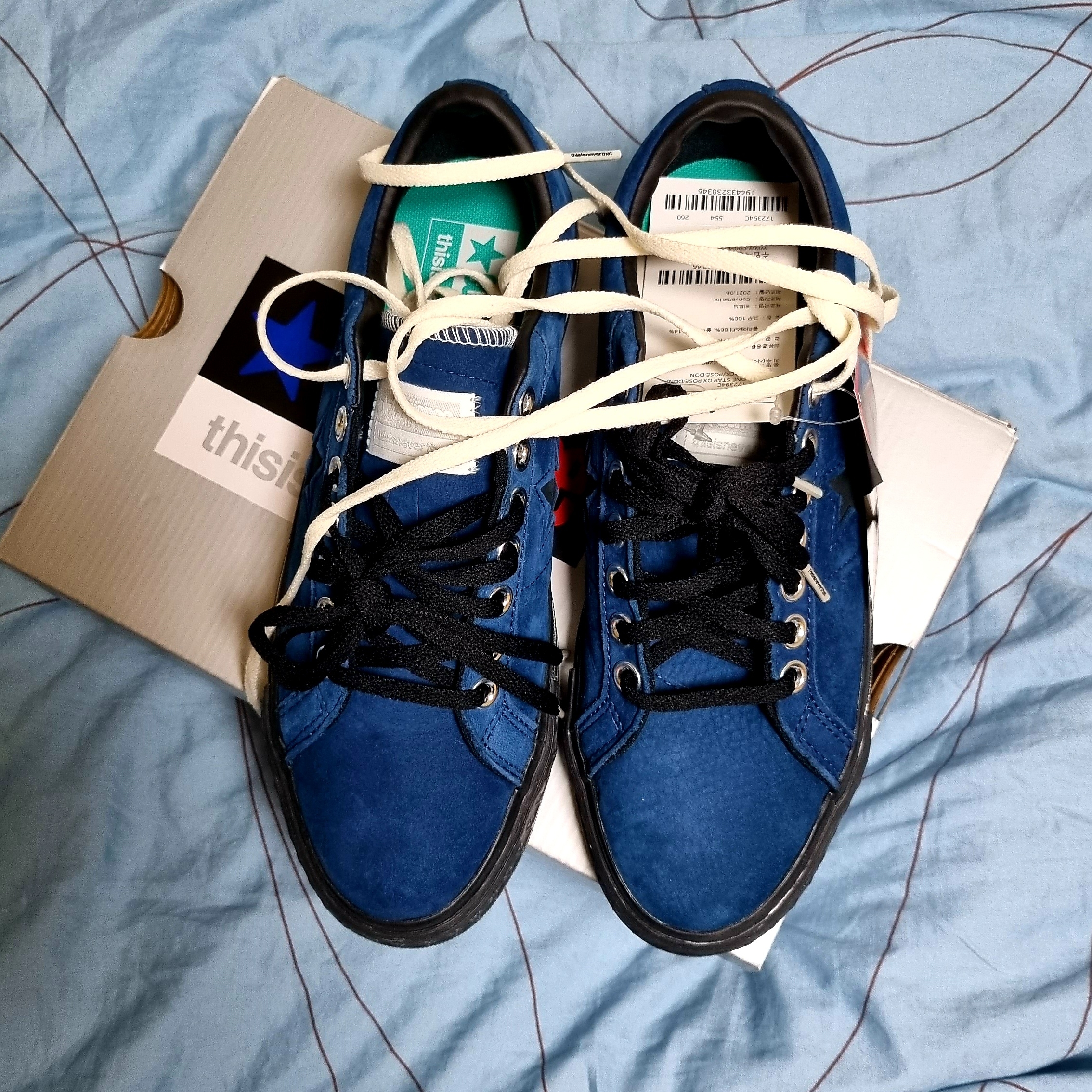 Converse x Thisisneverthat One Star Ox Poseidon 착용 스타일 - 2