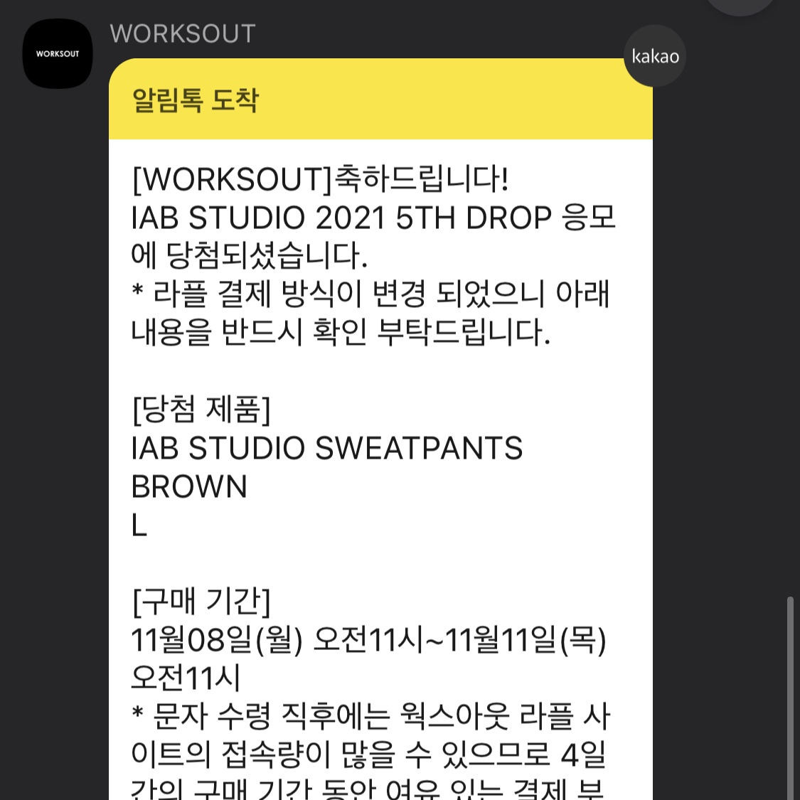 IAB Studio Sweatpants Brown 착용 스타일