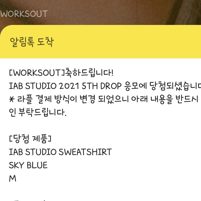 IAB Studio Hoodie Raspberry, IAB Studio Crewneck Sky Blue 착용 스타일 - 2