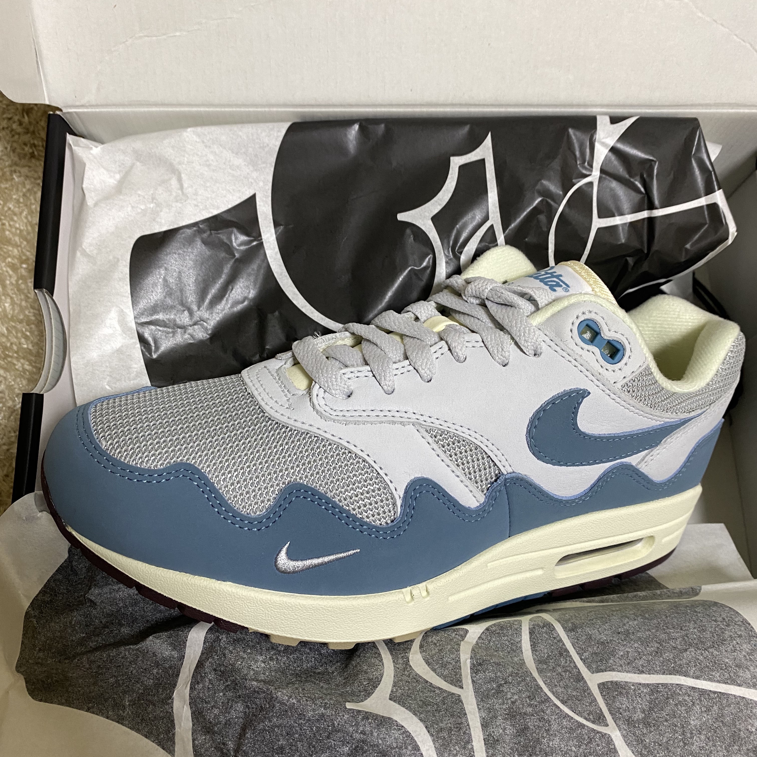 Nike x Patta Air Max 1 Noise Aqua 착용 스타일 - 1