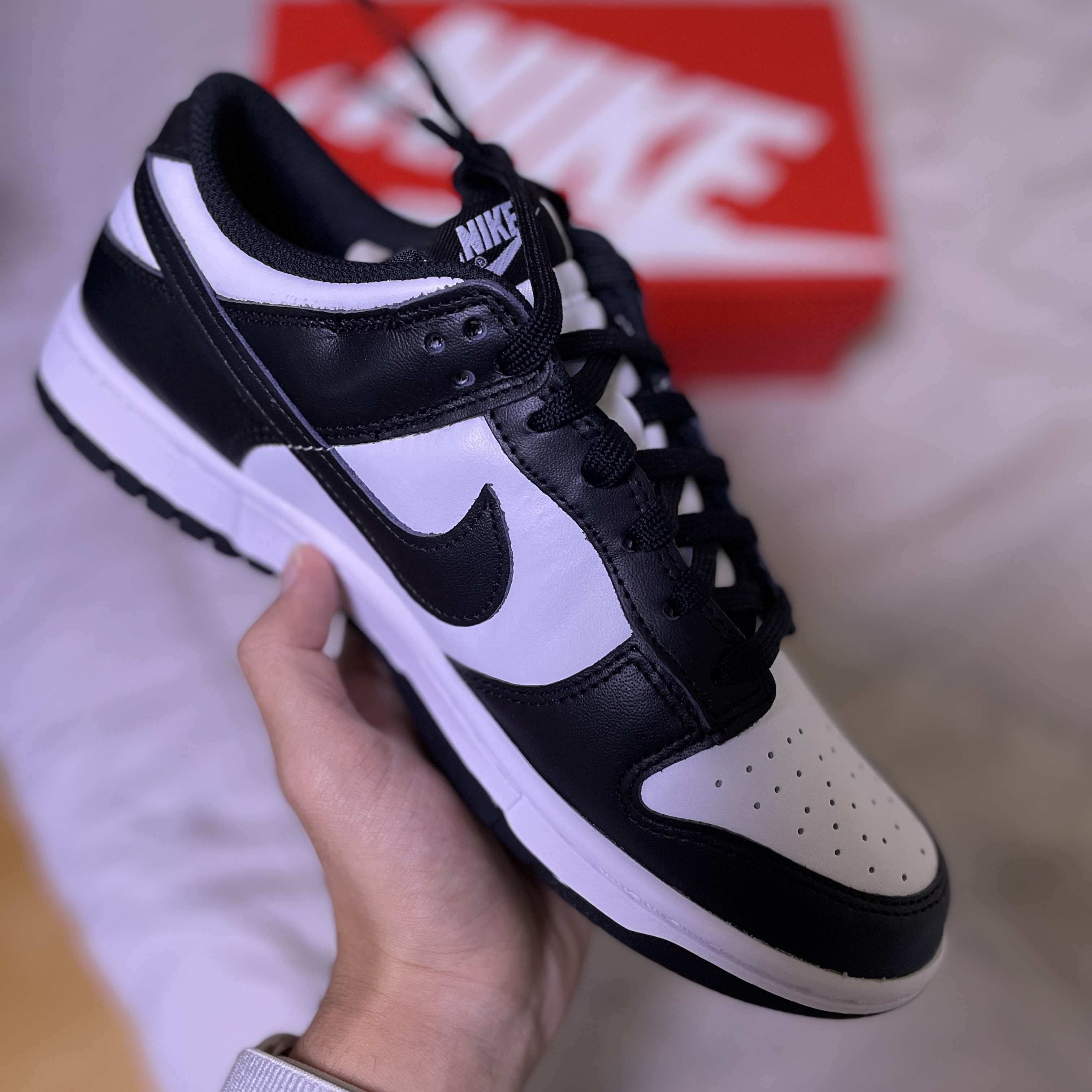 (W) Nike Dunk Low Black 착용 스타일