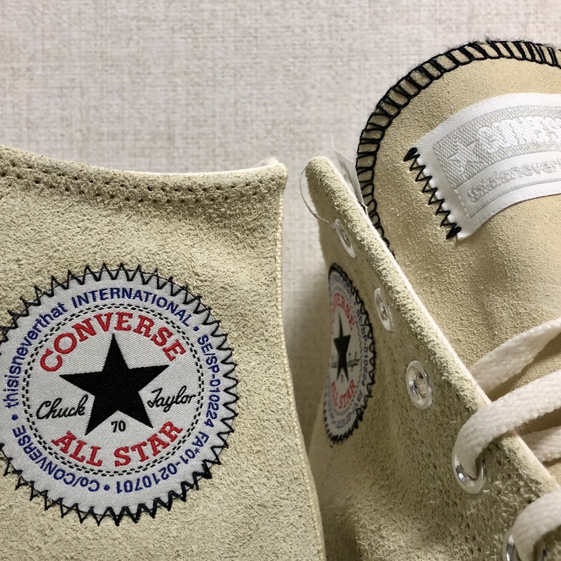 Converse x Thisisneverthat Chuck 70 High Lemon Icing 착용 스타일 - 3