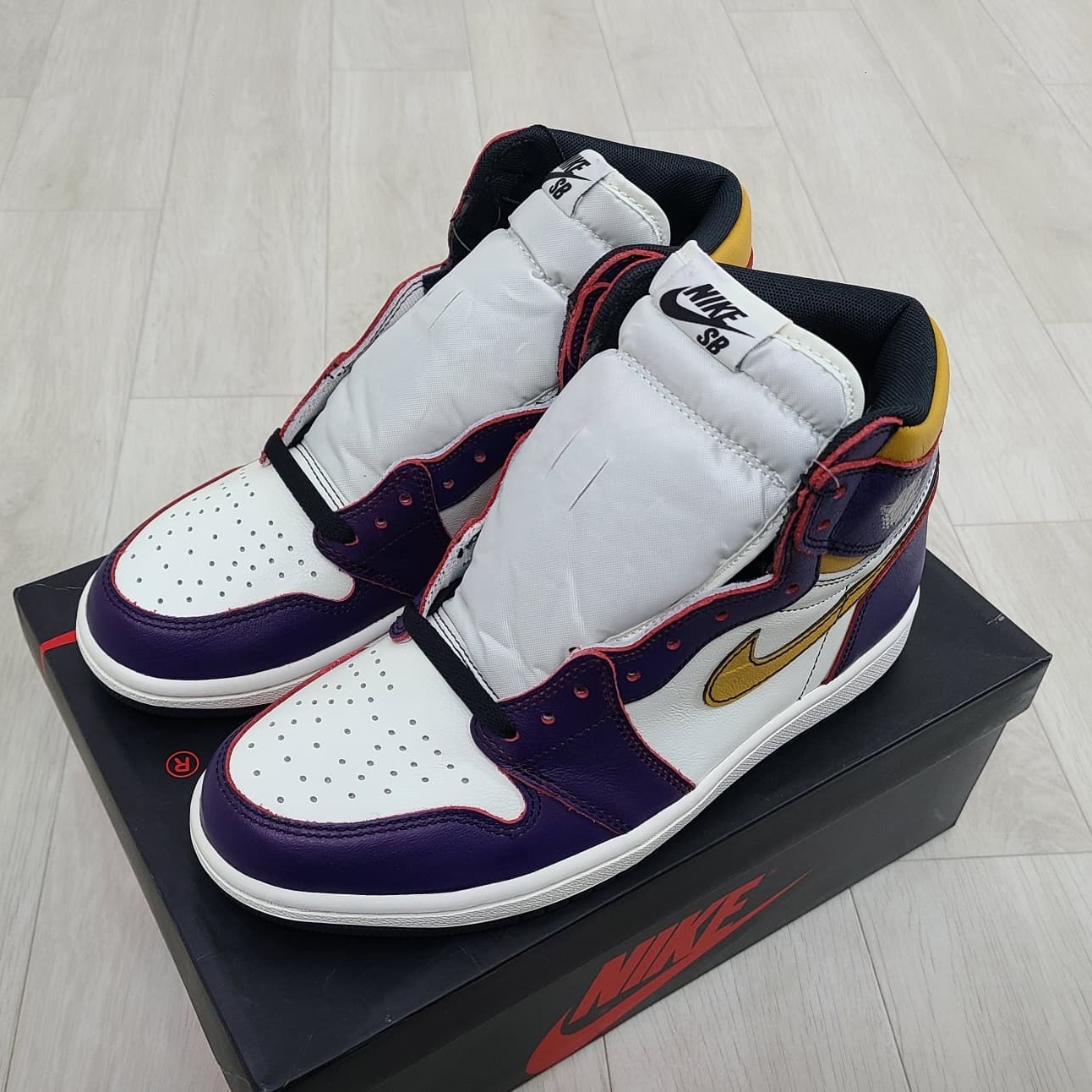 Jordan 1 Retro High OG Defiant SB LA to Chicago 착용 스타일 - 2