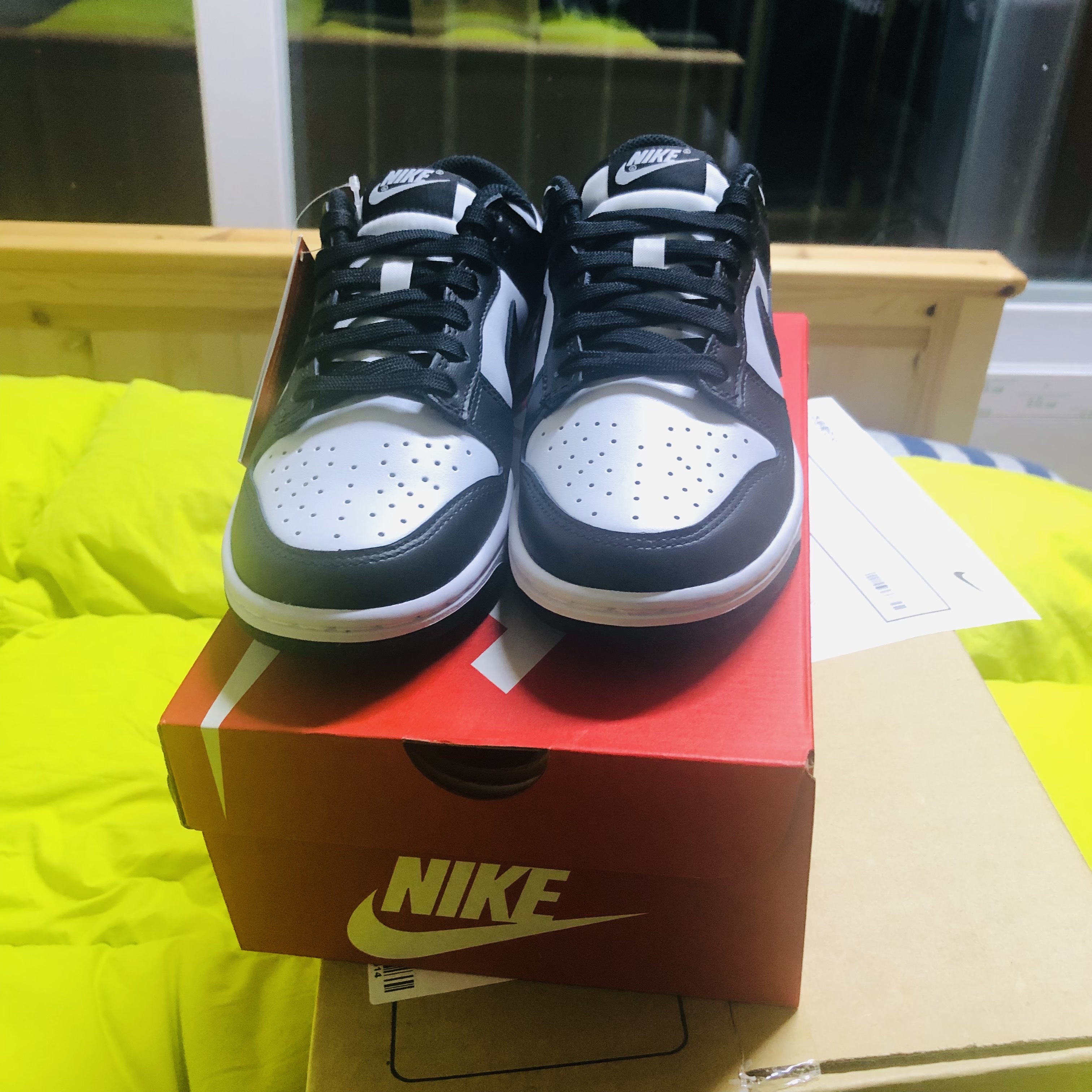Nike Dunk Low Retro Black 착용 스타일 - 3