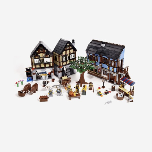 Lego Medieval Market Village