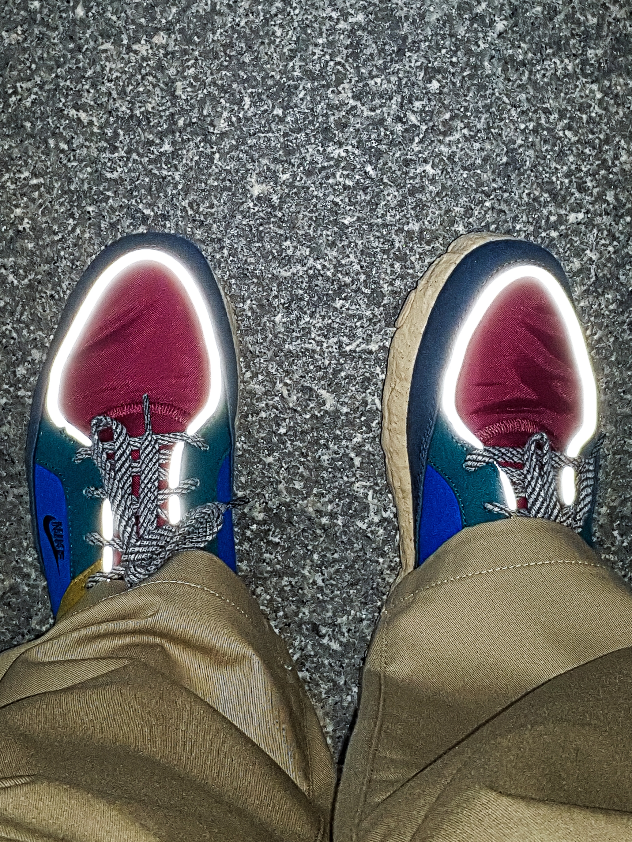 Nike BE-DO-WIN SP Hyper Royal 착용 스타일